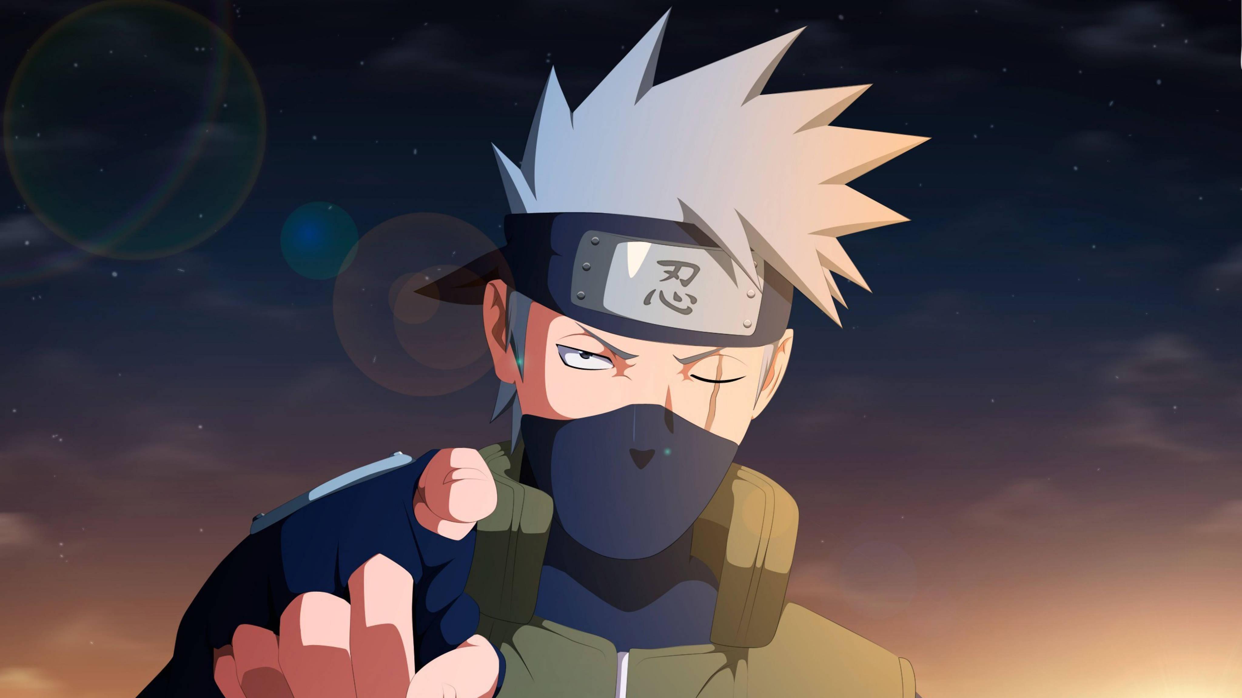 Naruto 4K Serious Kakashi