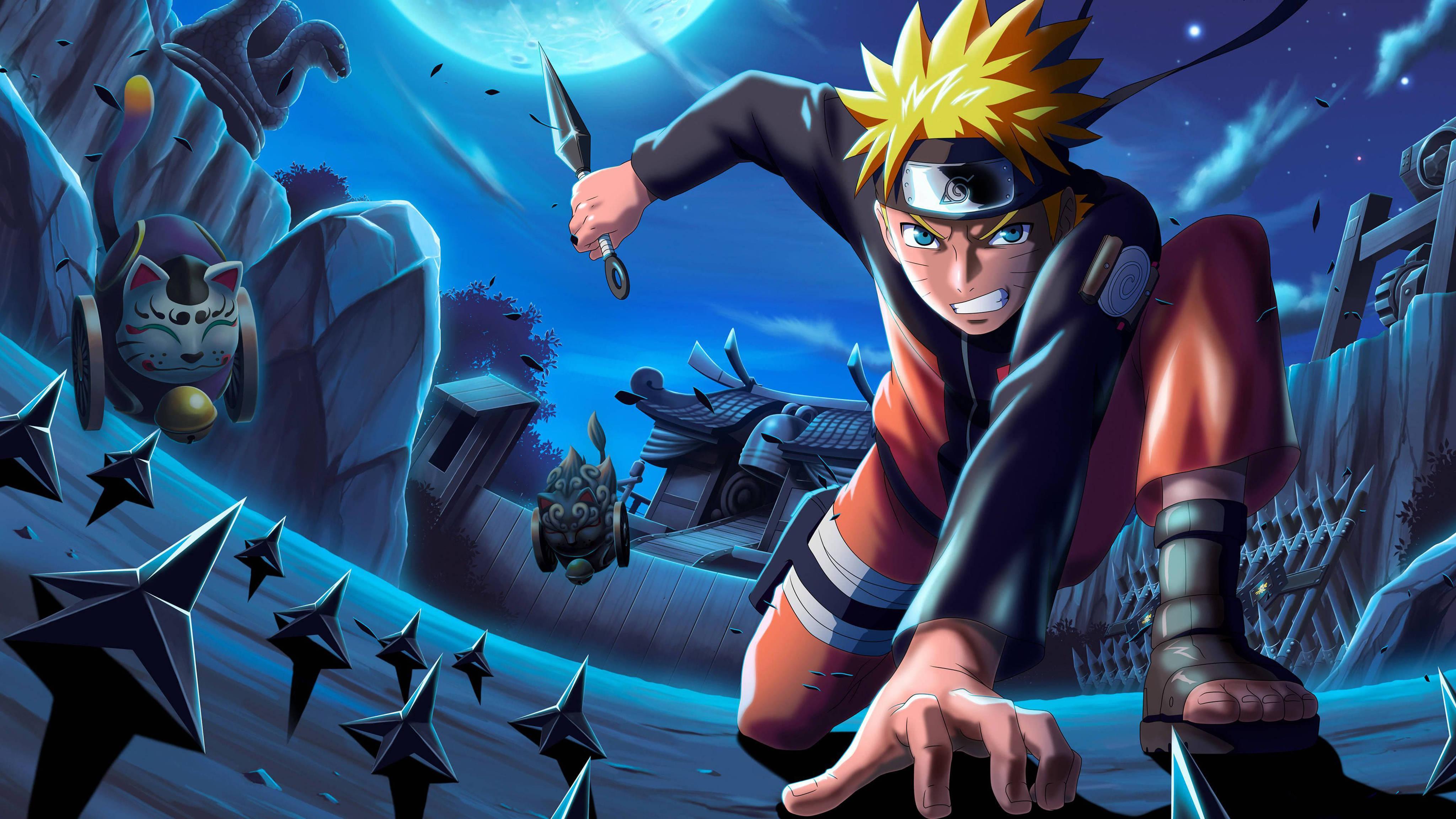 Naruto 4K Shuriken