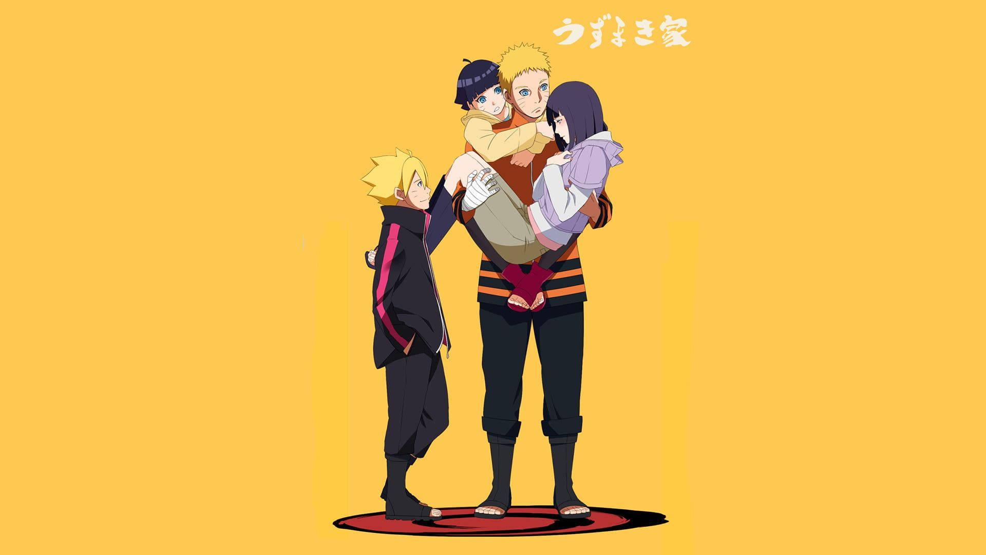Naruto And Hinata Family — 1920x1080 wallpaper