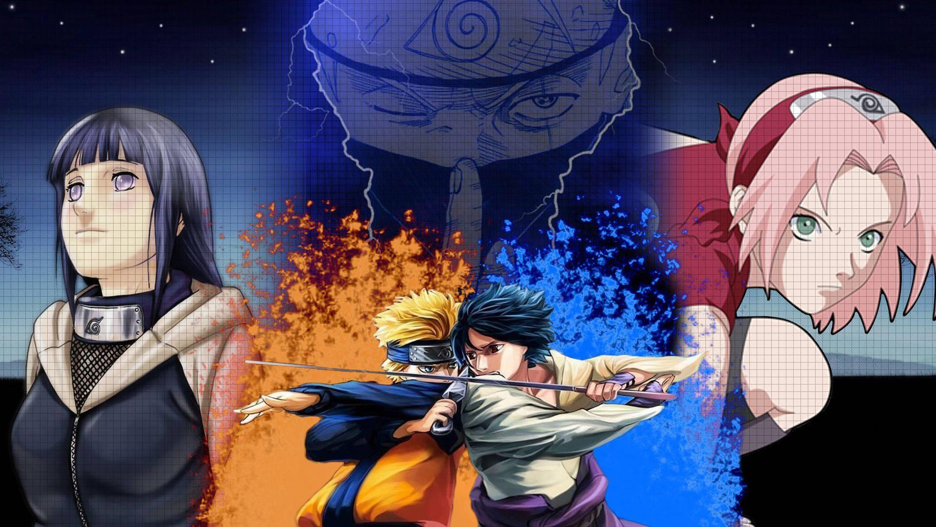 Naruto And Hinata Fanart — 1920x1080 wallpaper
