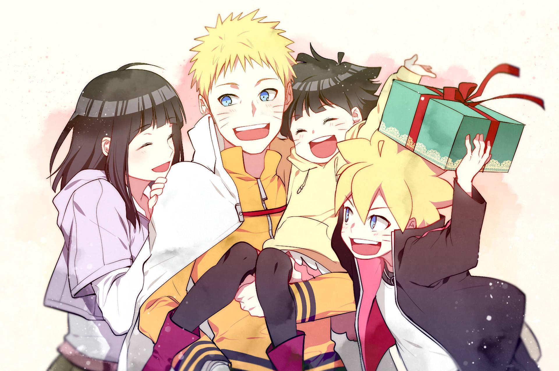 Naruto And Hinata Happy Family — 1920x1276 wallpaper