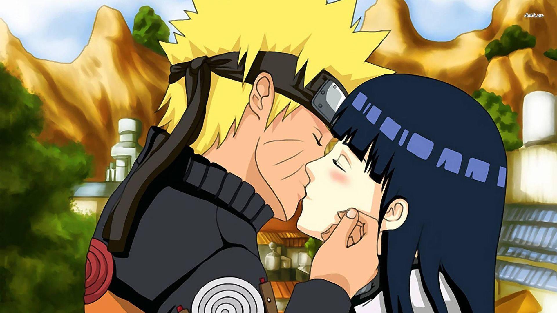 Naruto And Hinata Kiss — 1920x1080 wallpaper