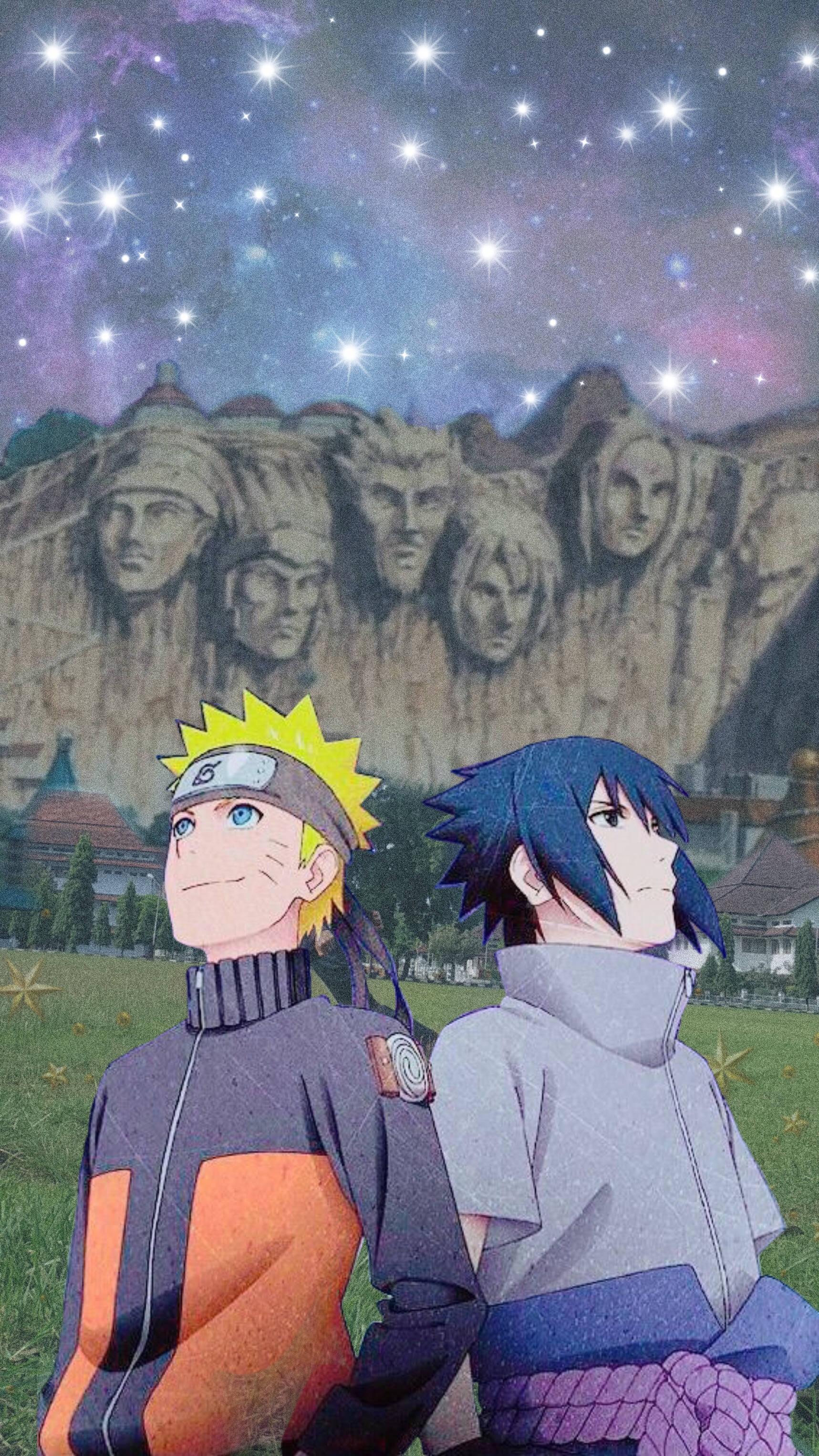 Naruto And Sasuke Of Konoha — 1717x3052 wallpaper