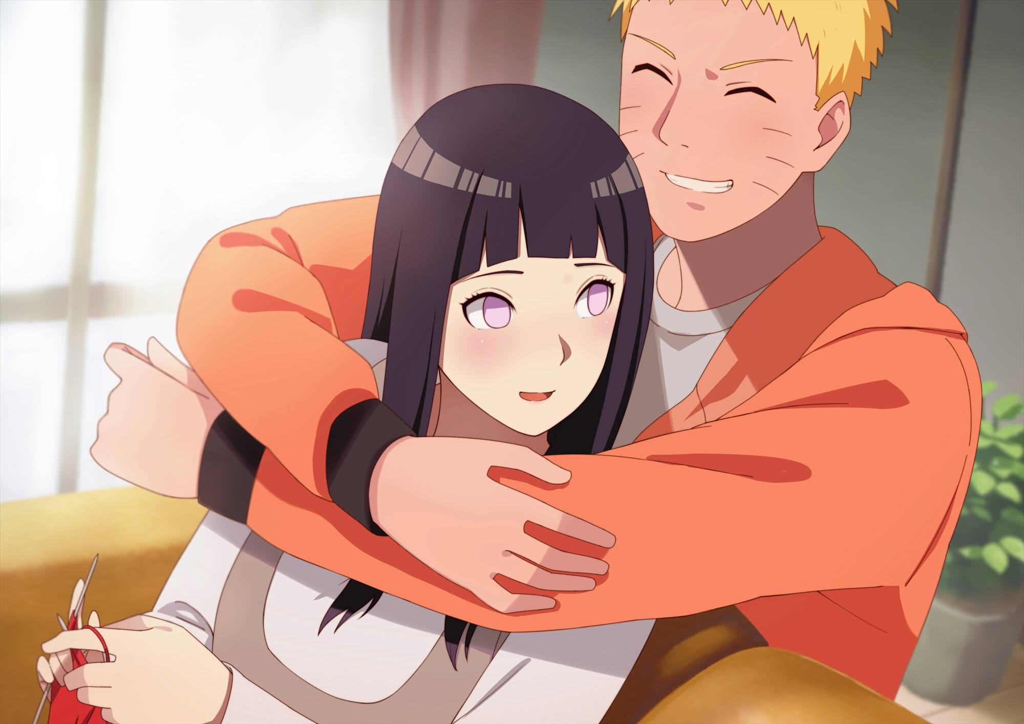 Naruto Hugging Hinata — 2000x1414 wallpaper