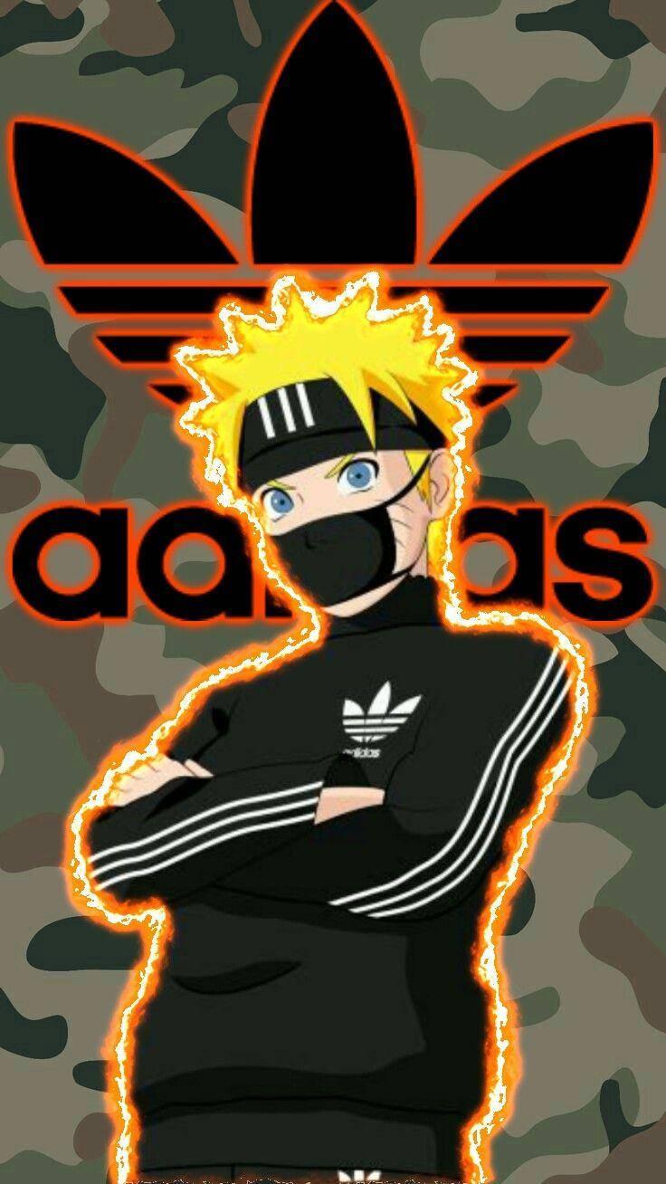 Naruto In Cool Drip Aesthetic — 736x1308 wallpaper
