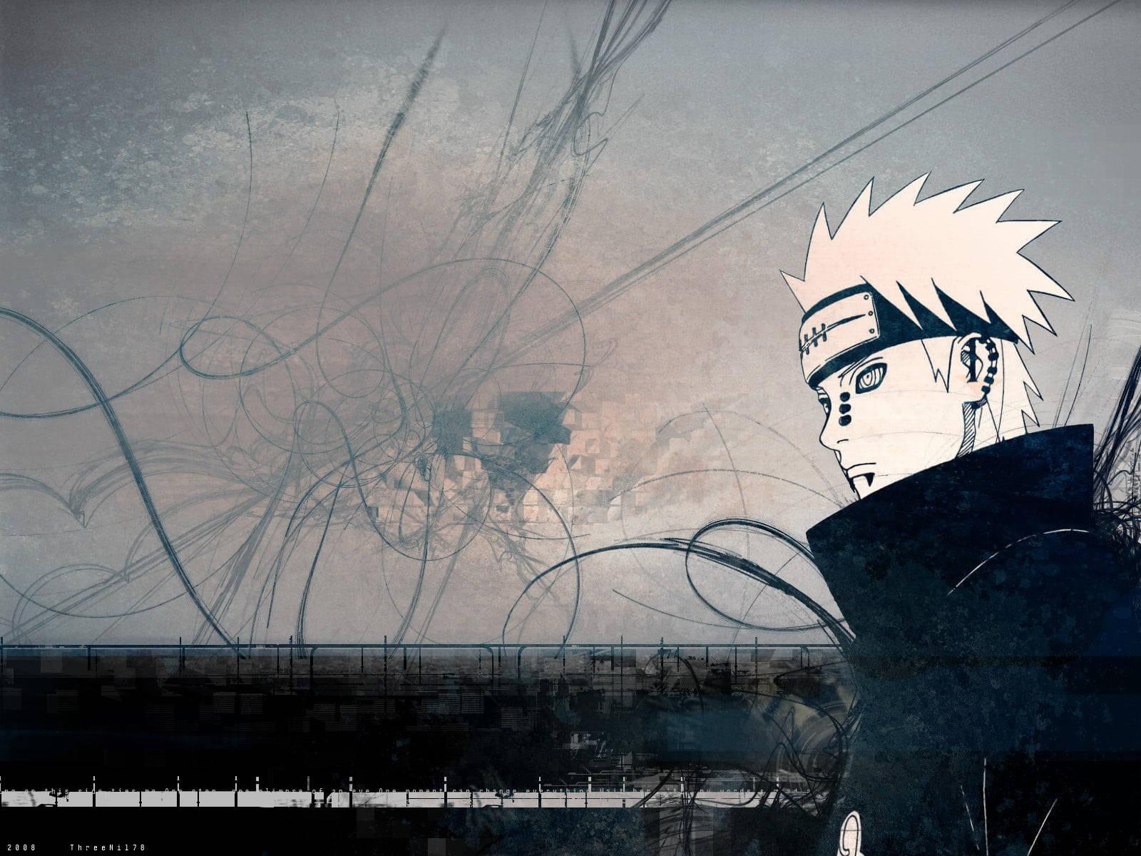 Naruto Pain Caricature — 1600x1200 wallpaper