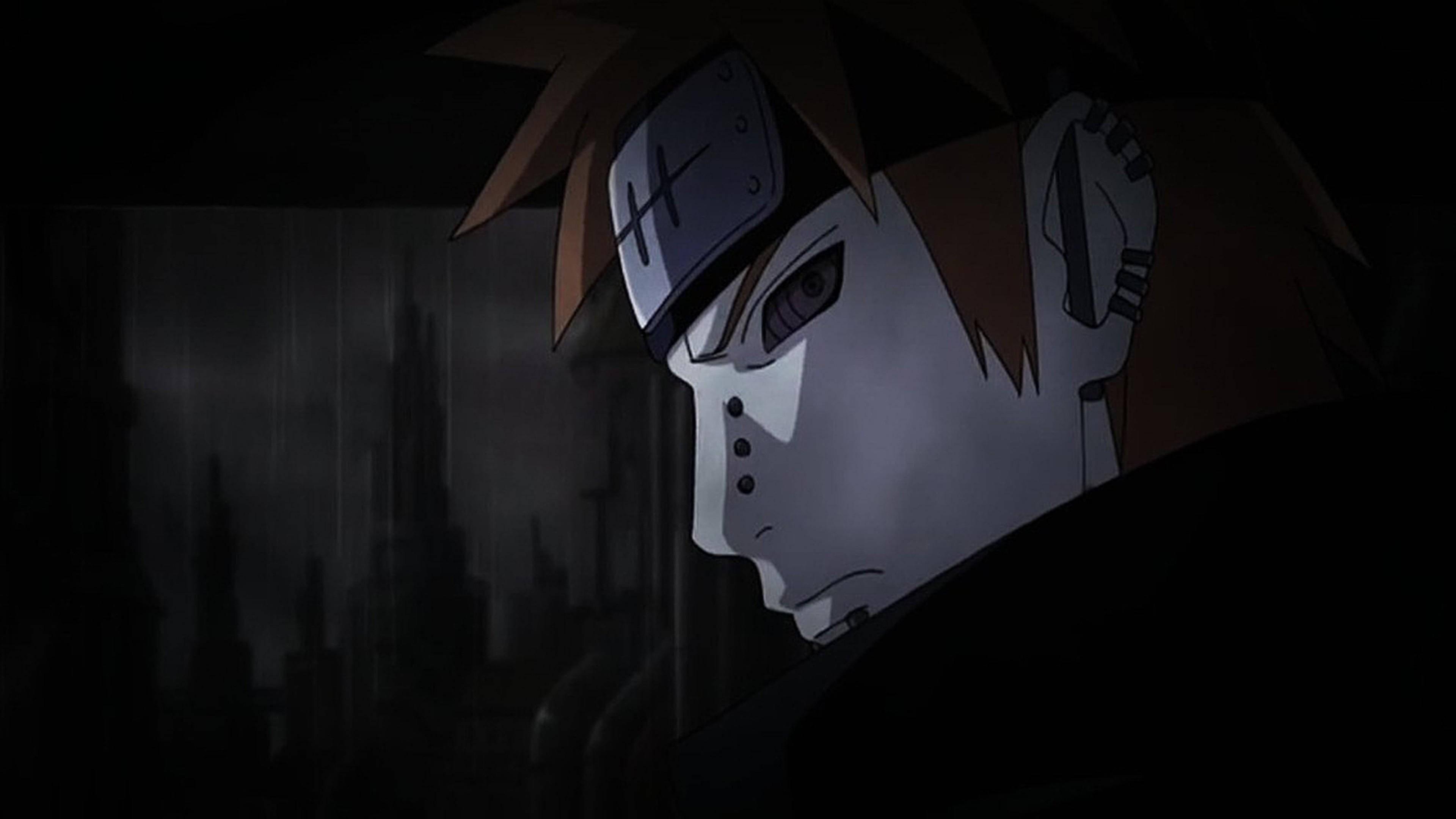 Naruto Pain Looking Back — 3840x2160 wallpaper
