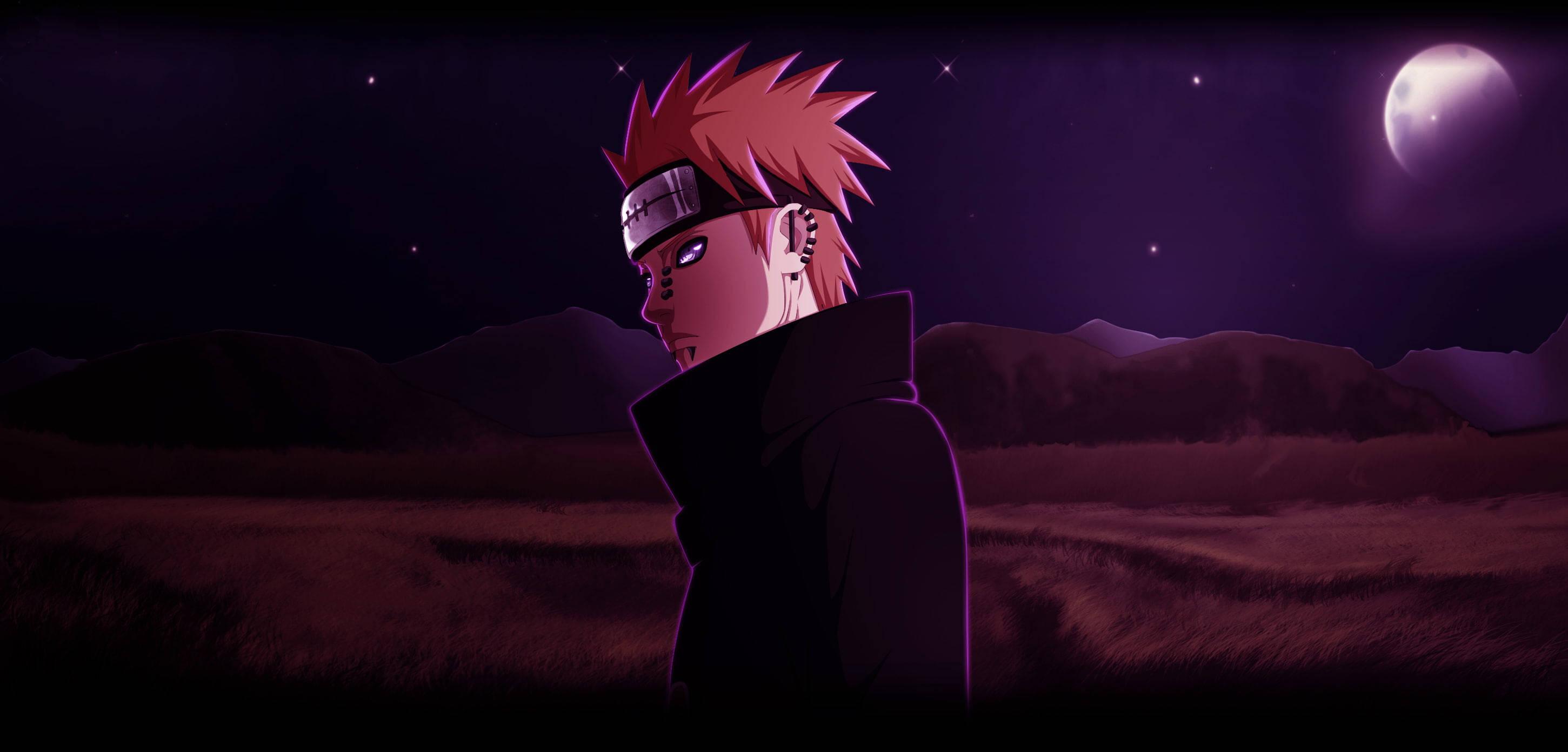 Naruto Pain Sad Face — 2901x1392 wallpaper