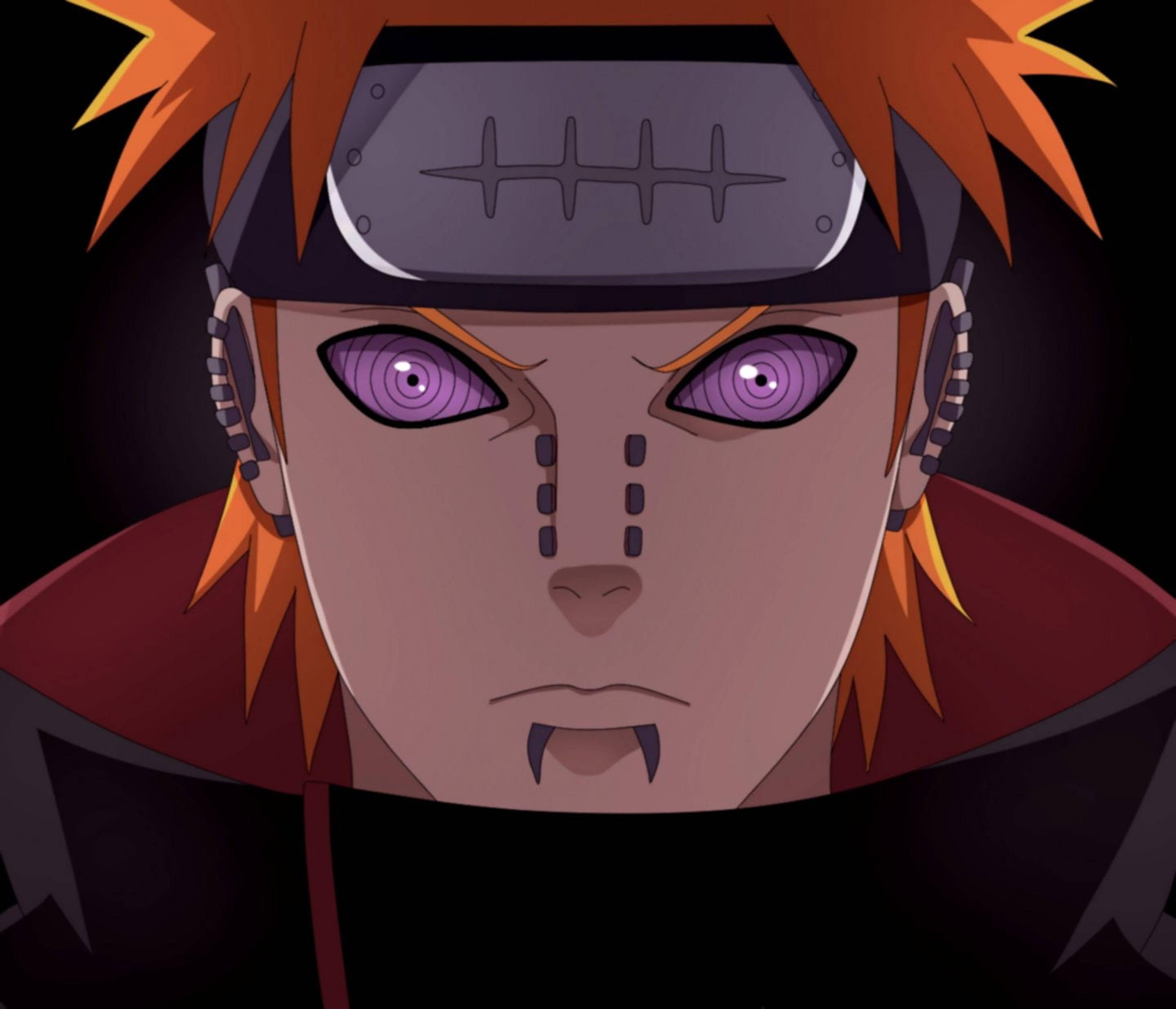 Naruto Pain With Glowing Eyes — 2880x2472 wallpaper