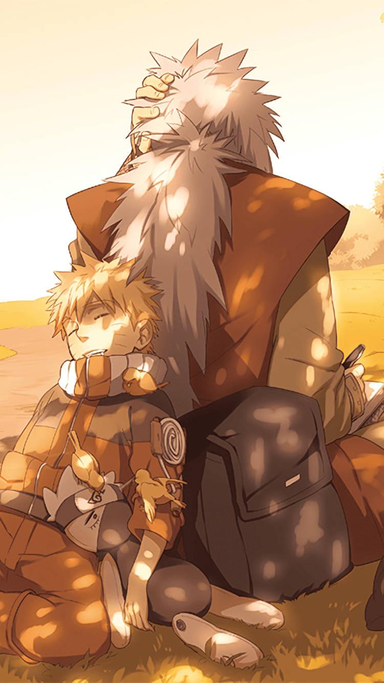 Naruto Phone With Jiraiya — 750x1334 wallpaper