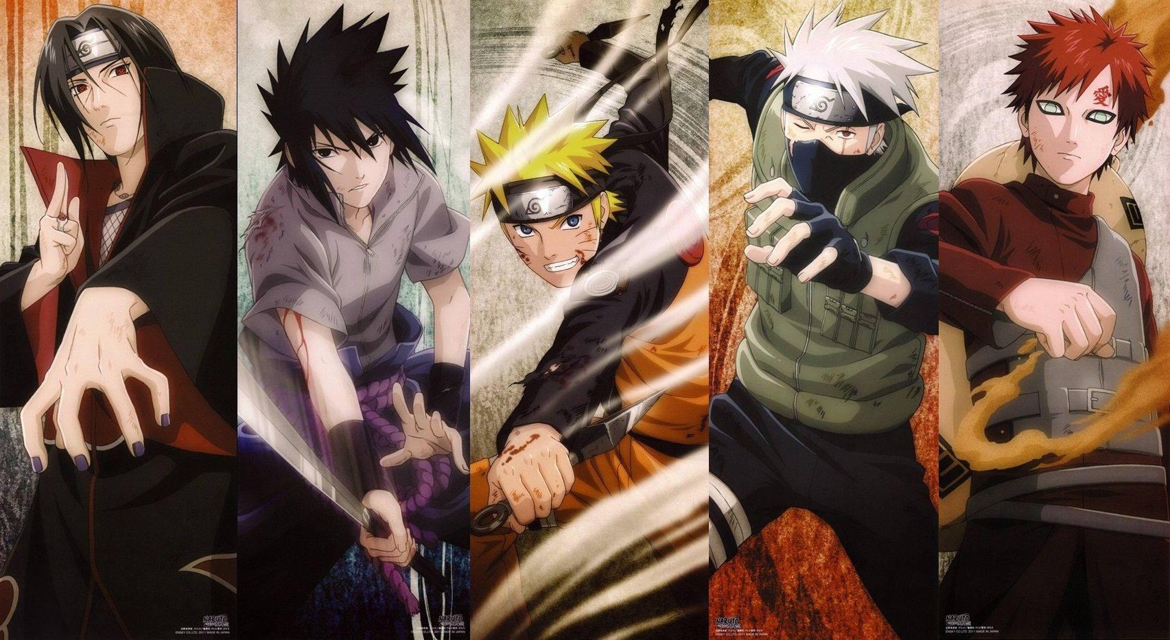 Naruto Shippuden legendary characters