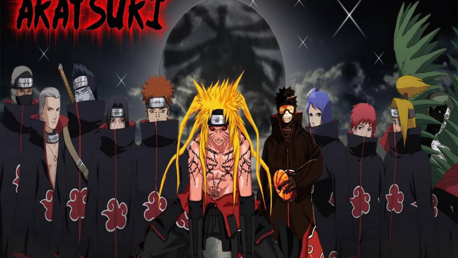 Naruto Uzumaki joins the Akatsuki — 1920x1080 wallpaper