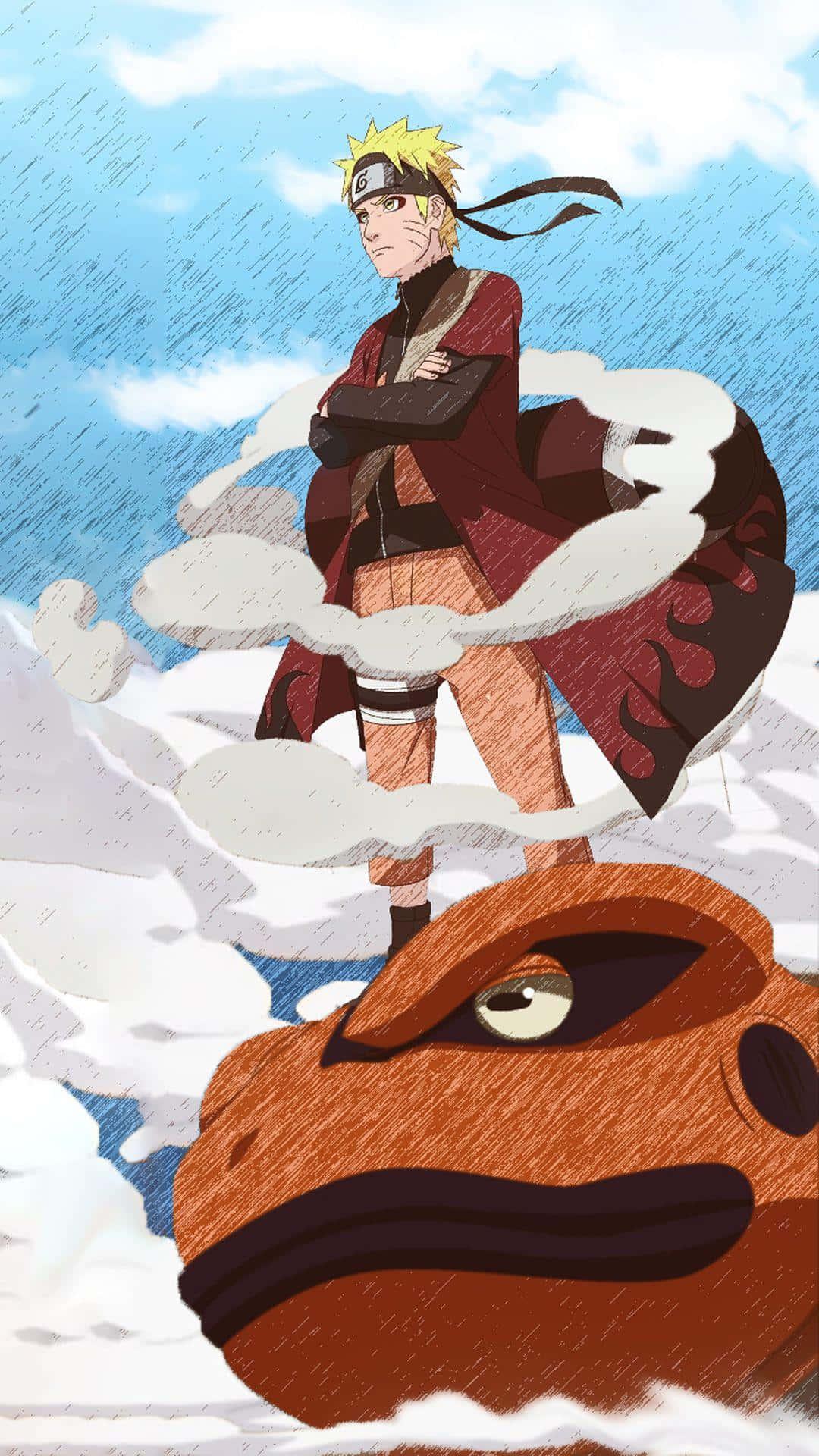 Naruto Uzumaki Unleashing His Power on Your Phone — 1080x1920 wallpaper