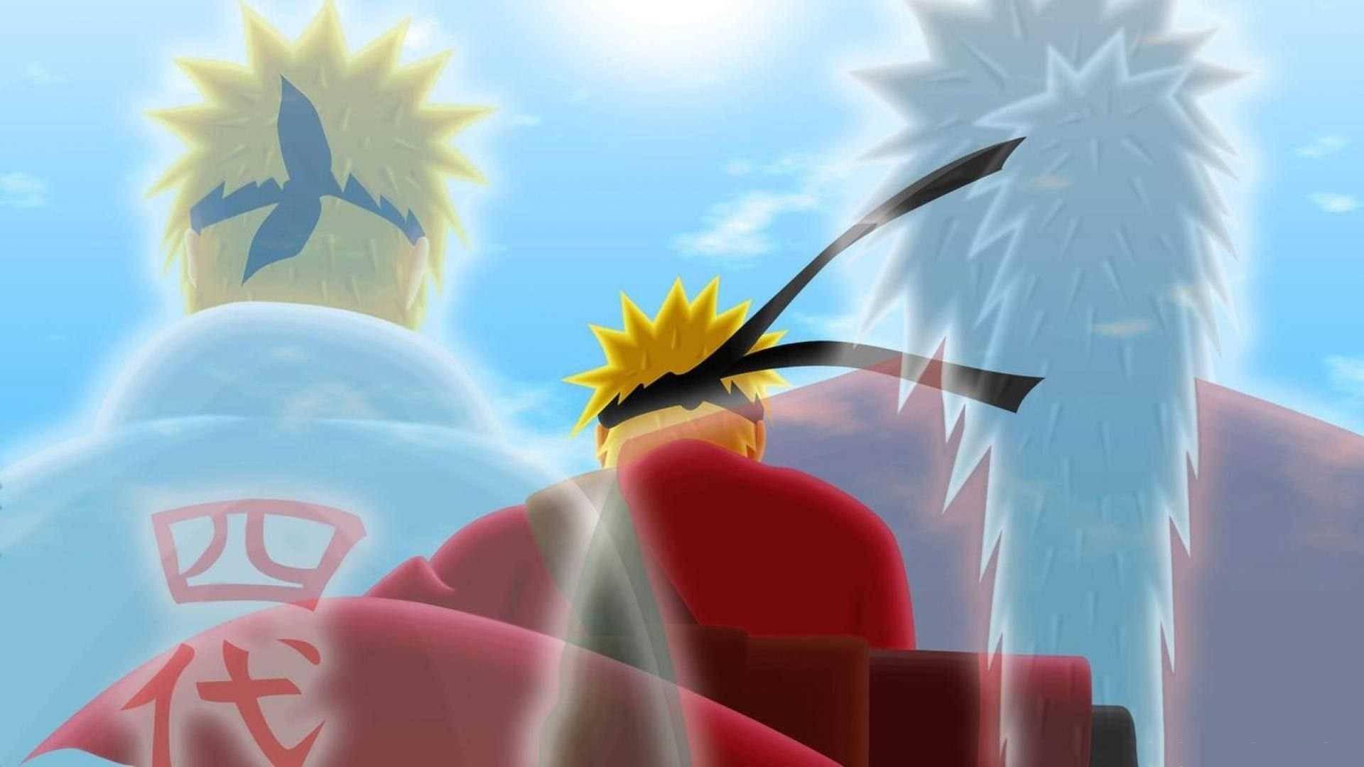 Naruto With Minato And Jiraiya — 1920x1080 wallpaper