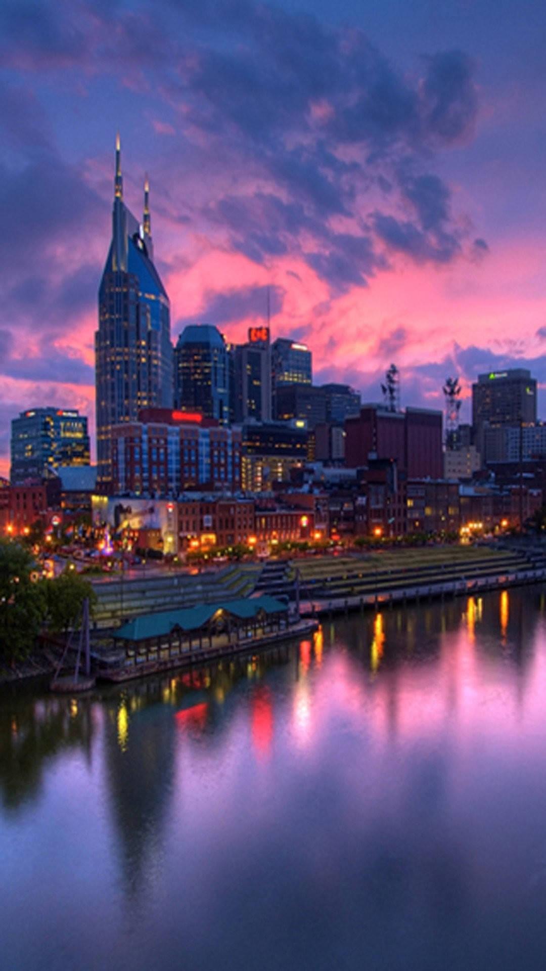 Nashville Riverfront Beautiful Phone — 1080x1920 wallpaper