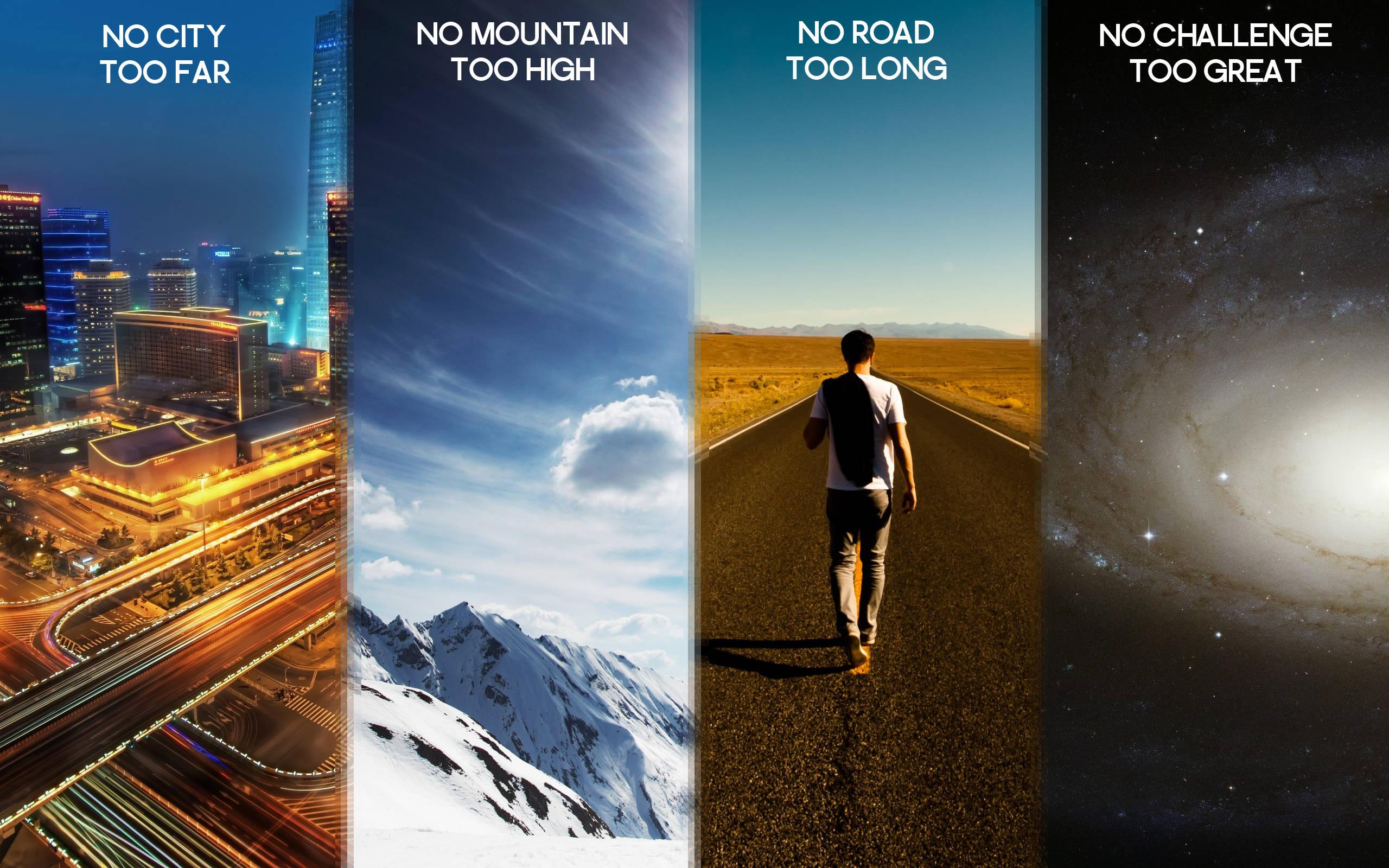 Natural Sceneries With Motivational Aesthetic Desktop — 2560x1600 wallpaper