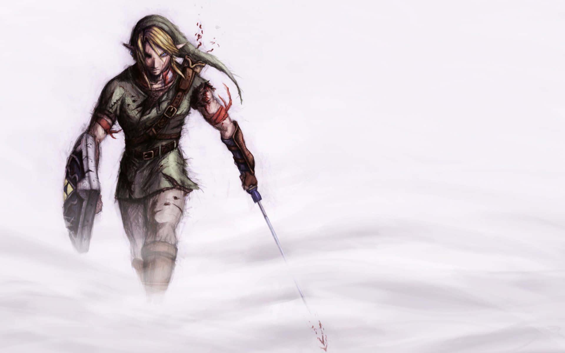 Navigate through the Kingdom of Hyrule in Legend of Zelda — 1920x1200 wallpaper