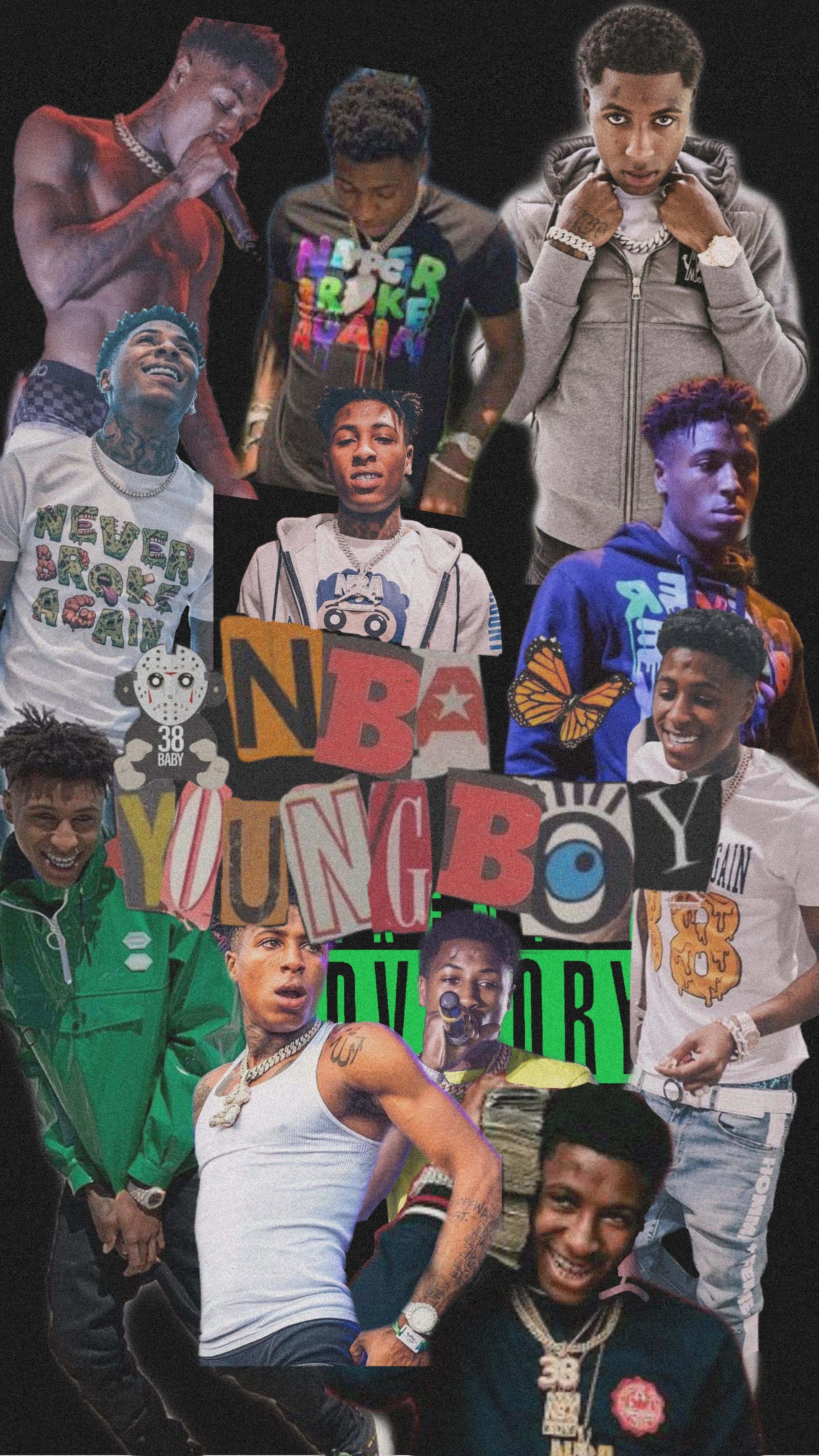 NBA Youngboy at the NBA Allstar Weekend — 1949x3463 wallpaper
