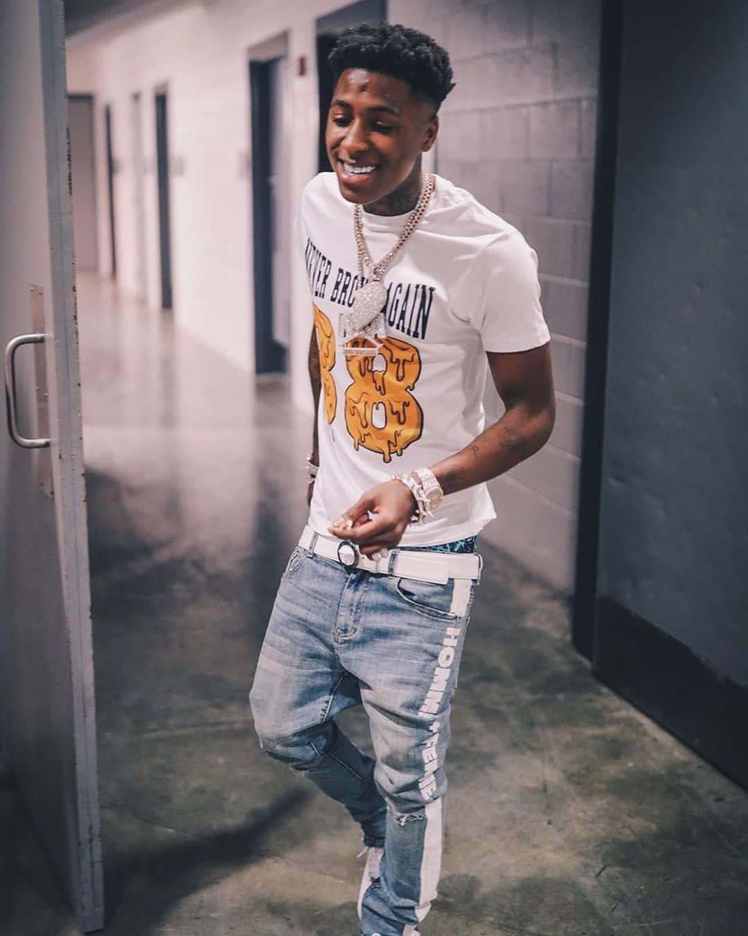 Nba Youngboy chilling in the studio — 1080x1350 wallpaper