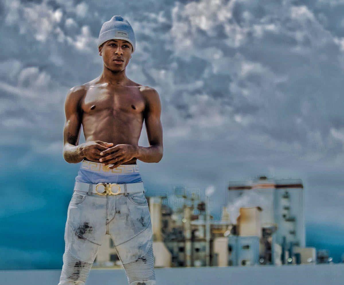 Nba Youngboy performing on stage — 1200x994 wallpaper