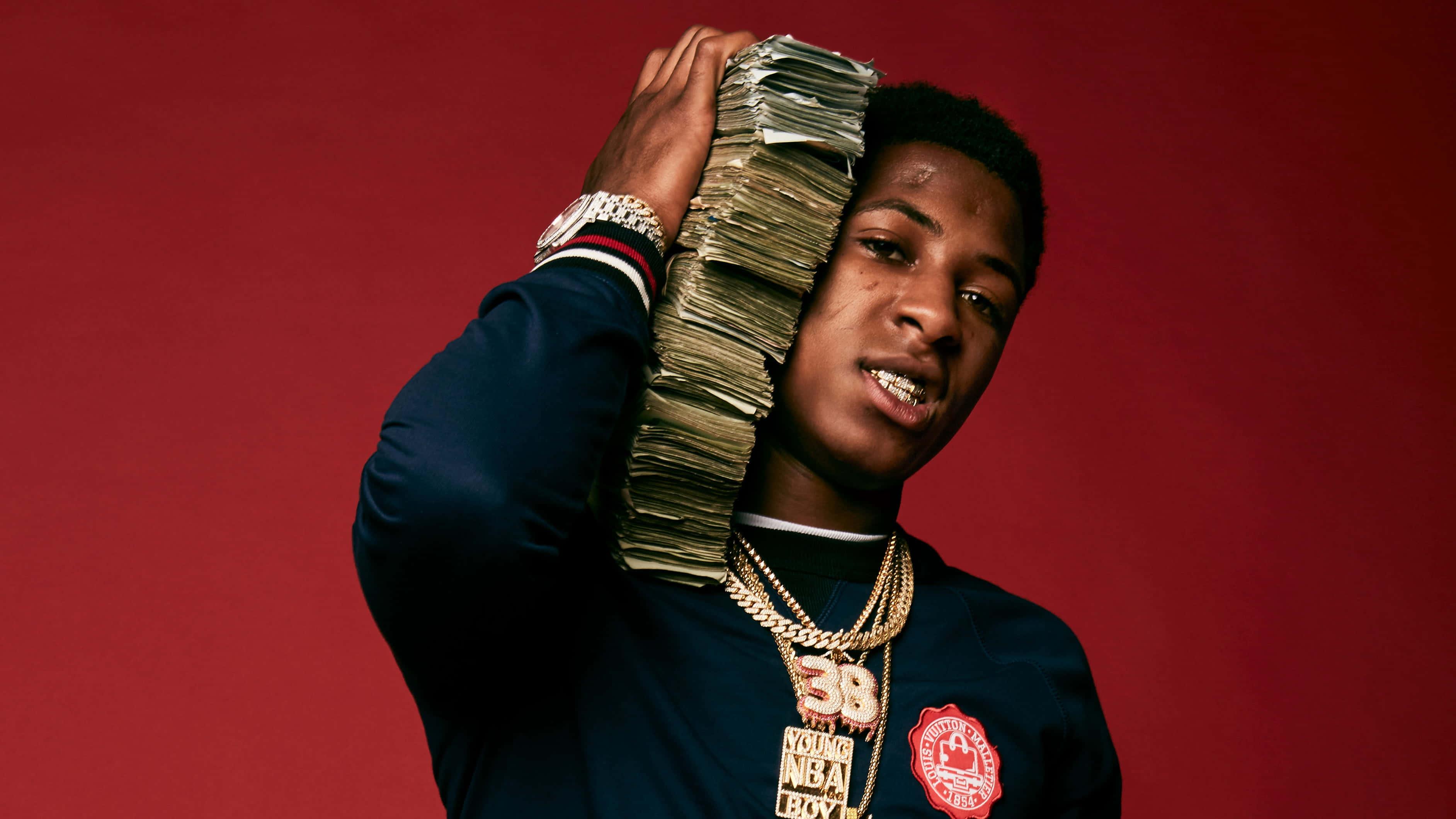 NBA Youngboy Standing in the Spotlight — 3768x2119 wallpaper