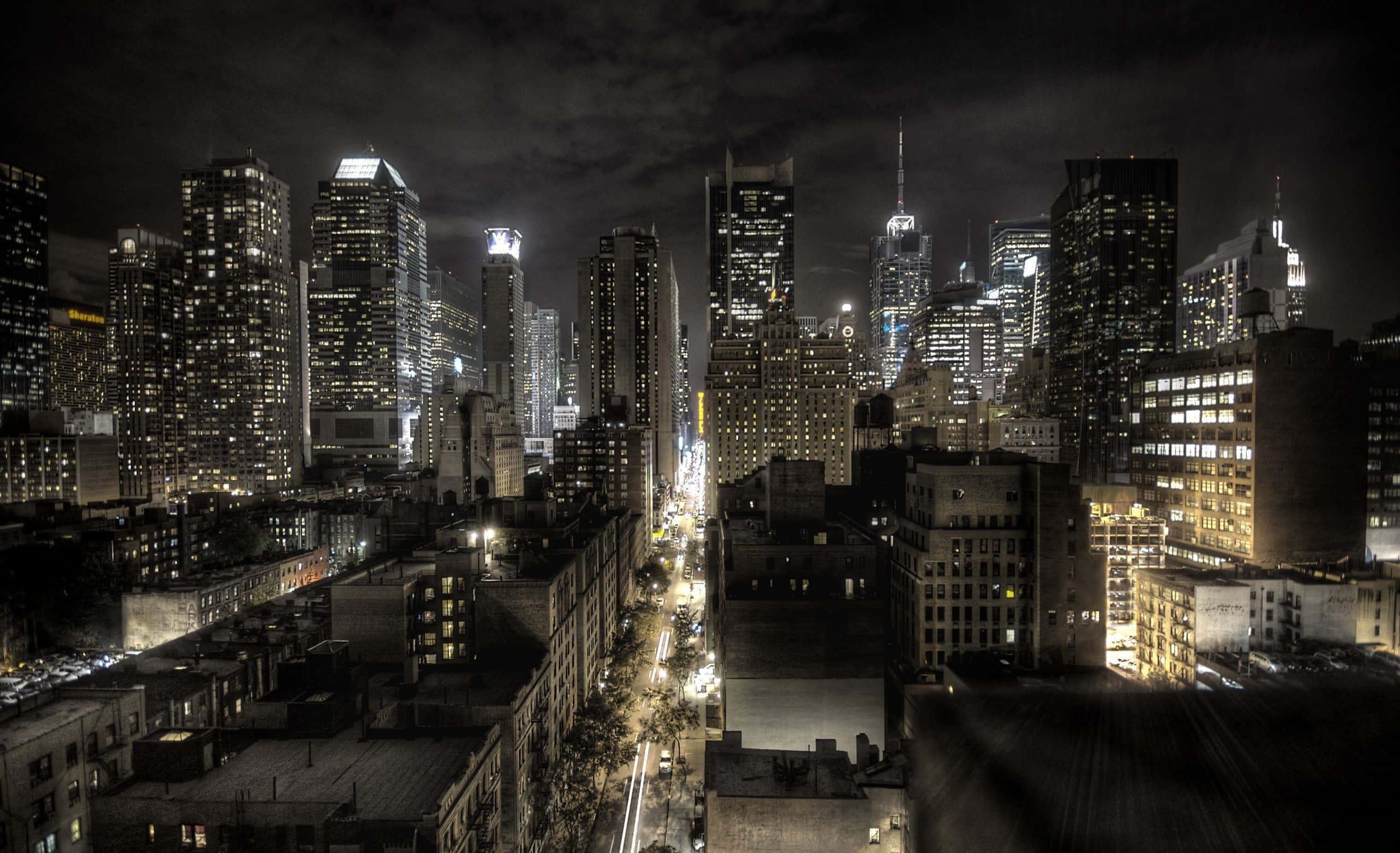 New York City background — 2560x1560 wallpaper