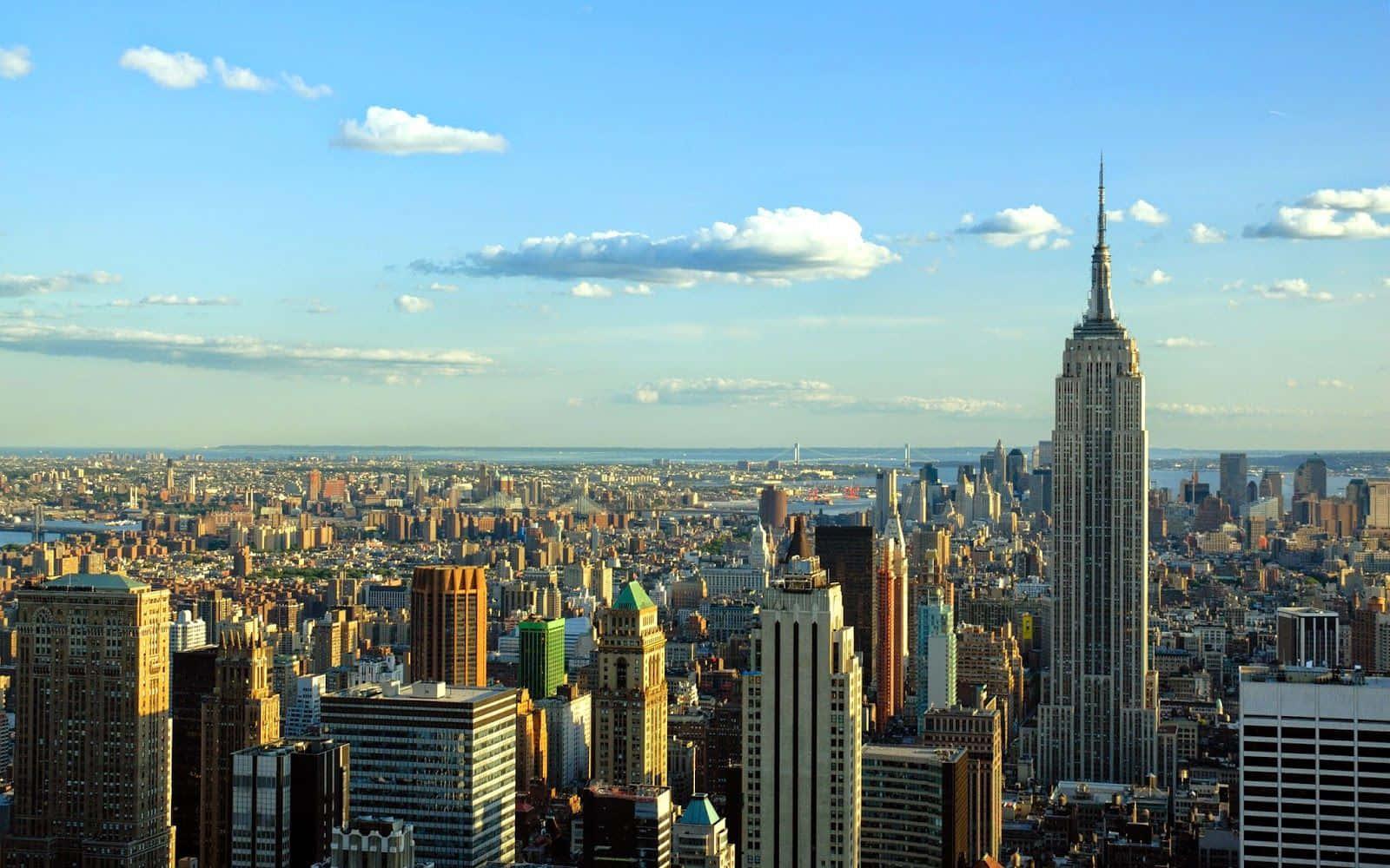 New York City background — 1600x1000 wallpaper