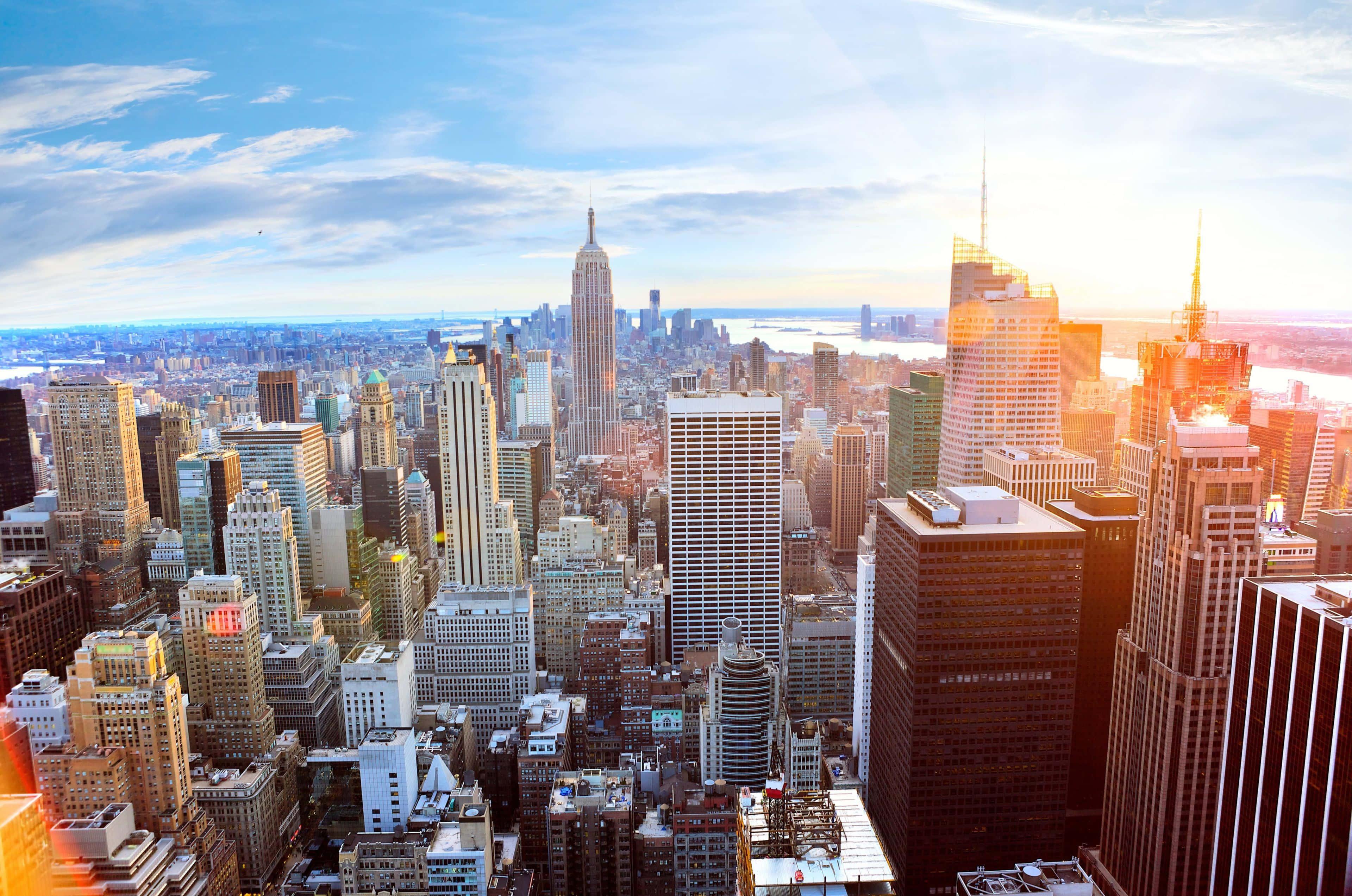 New York City background — 3840x2546 wallpaper