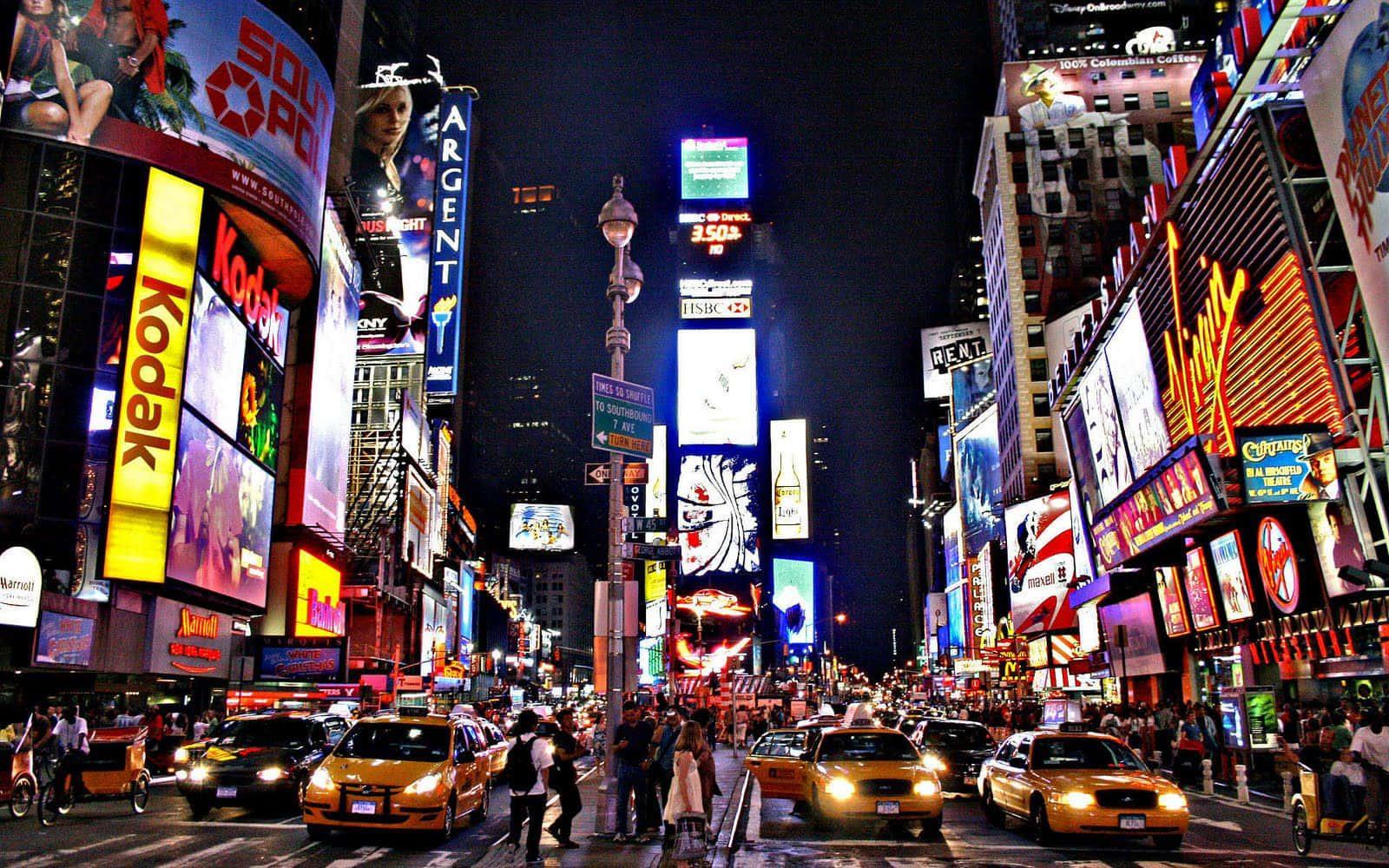 New York City background — 1600x1000 wallpaper