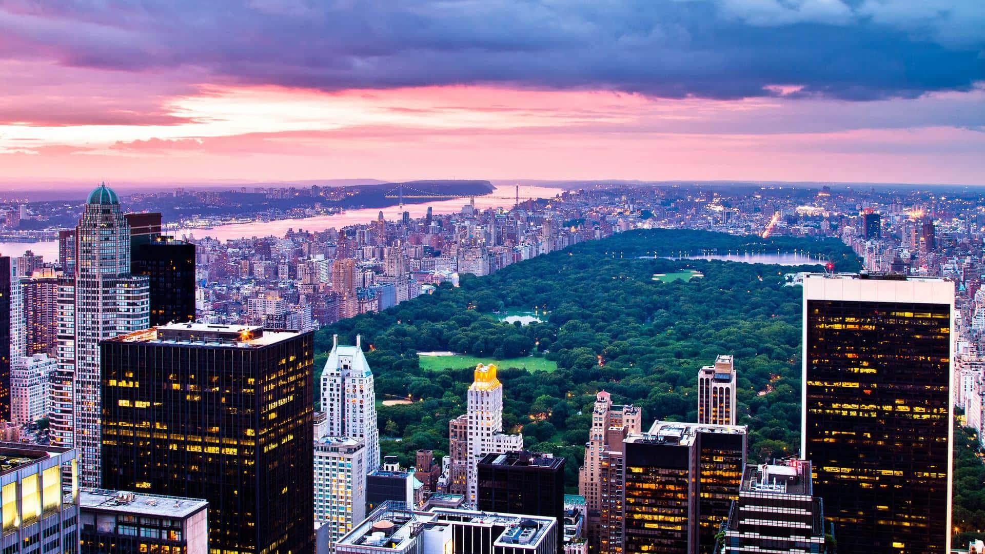 New York City background — 1920x1080 wallpaper