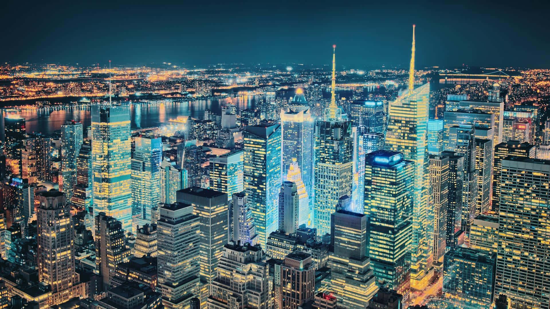 New York City background — 1920x1080 wallpaper