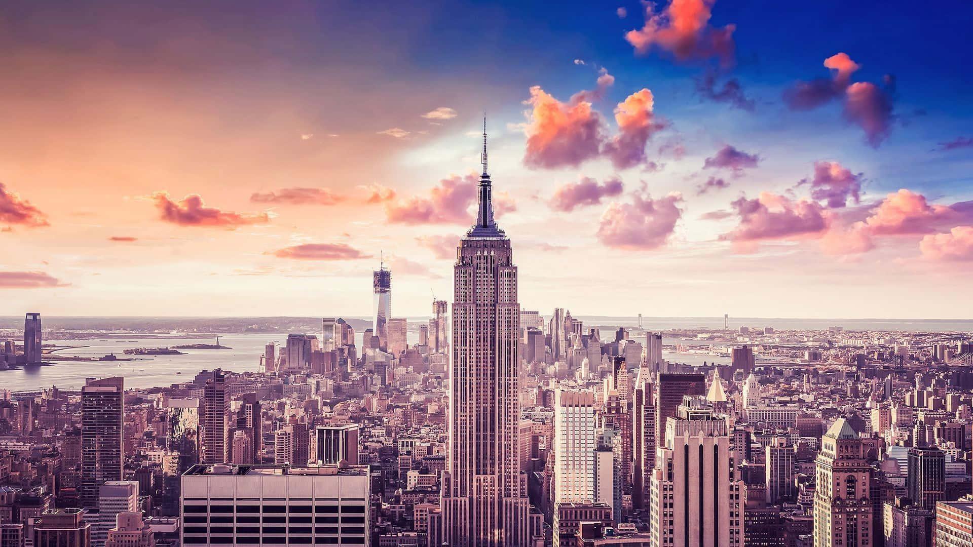 New York City background — 1920x1080 wallpaper