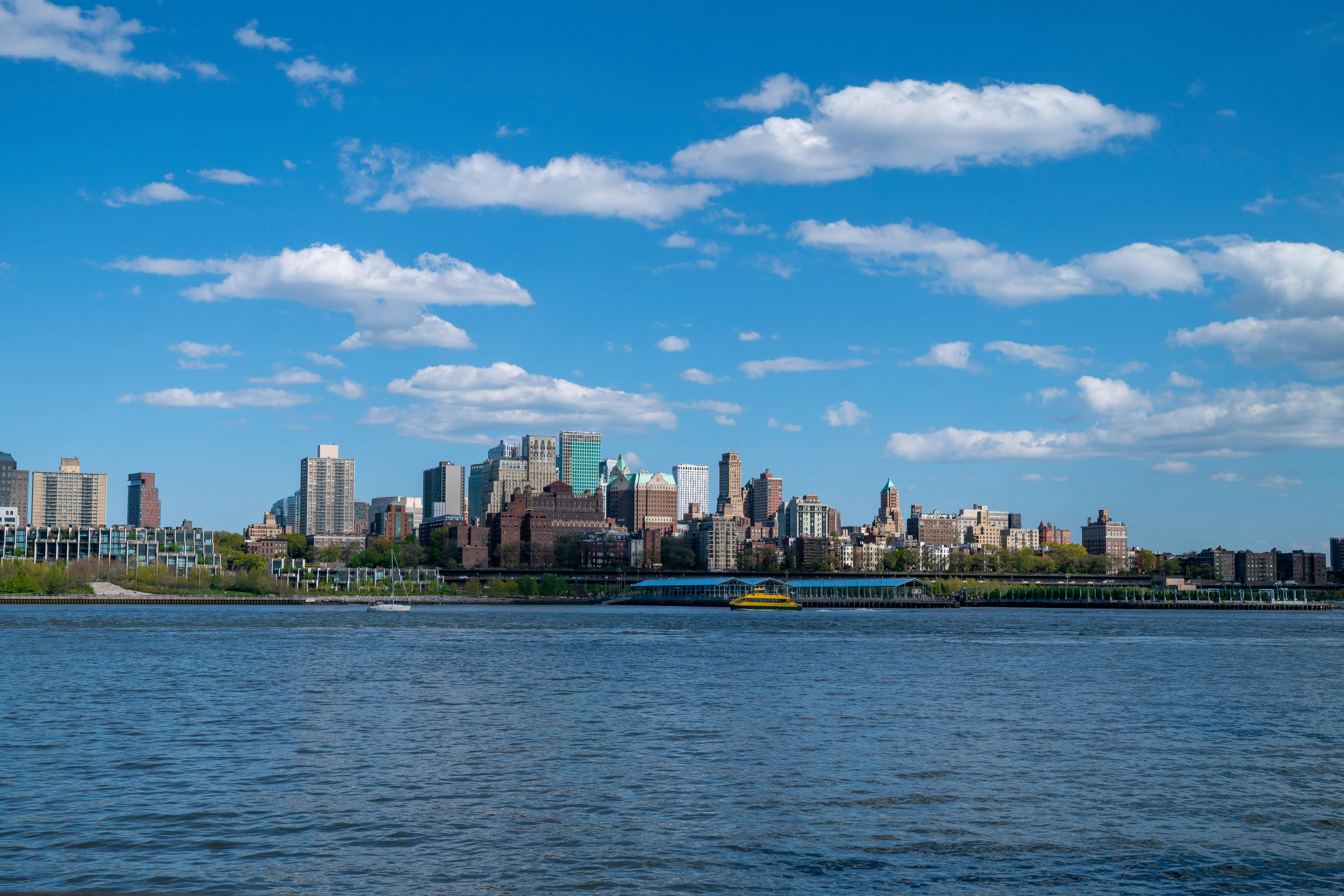 New York city, Buildings, Coastline — 7064x4712 wallpaper