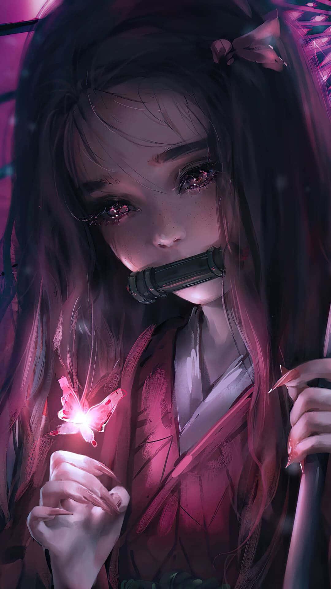 Nezuko Demon Slayer - The Twelve Kizuki — 1080x1920 wallpaper