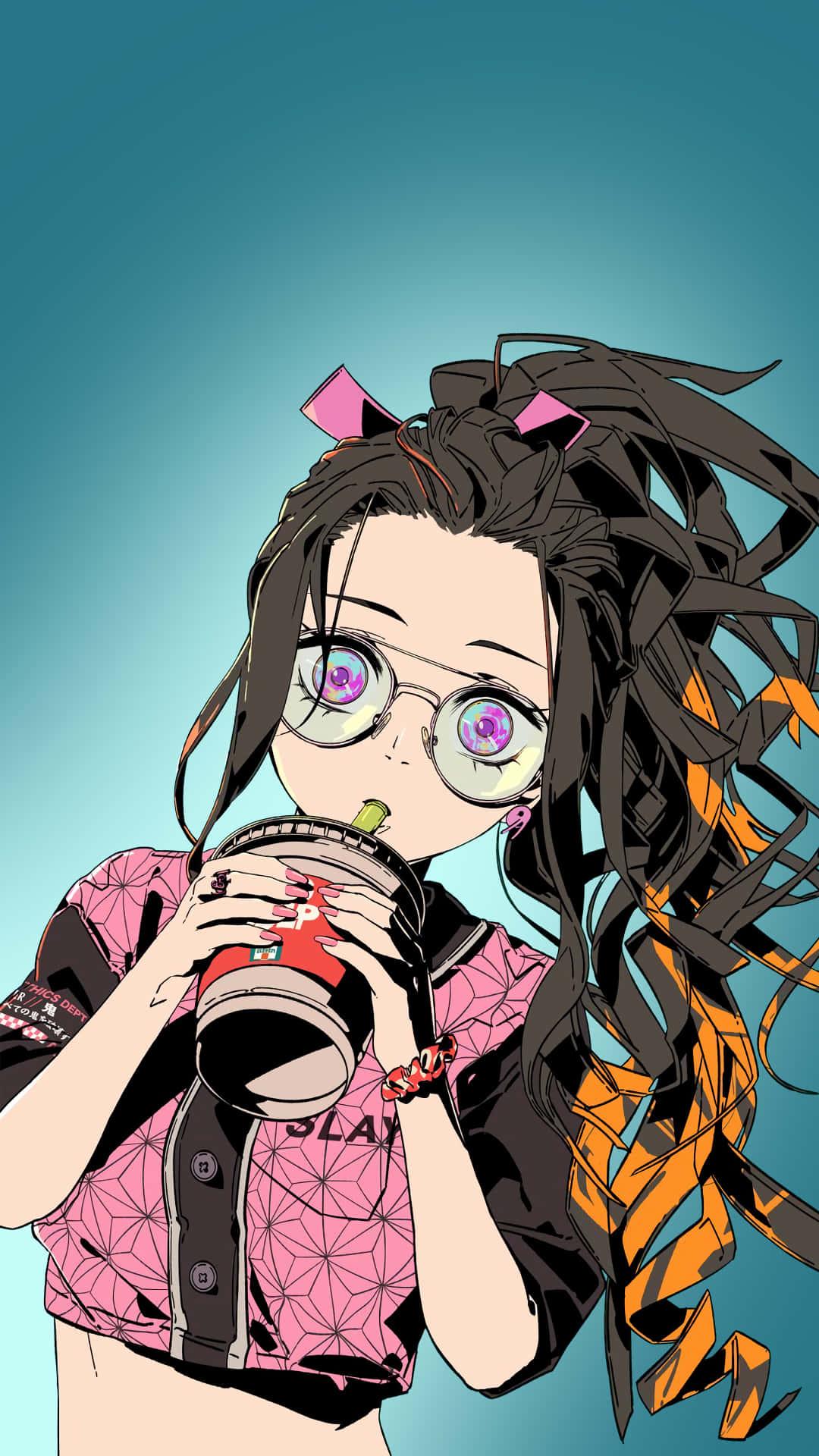 Nezuko Kamado, the demon slayer — 1080x1920 wallpaper