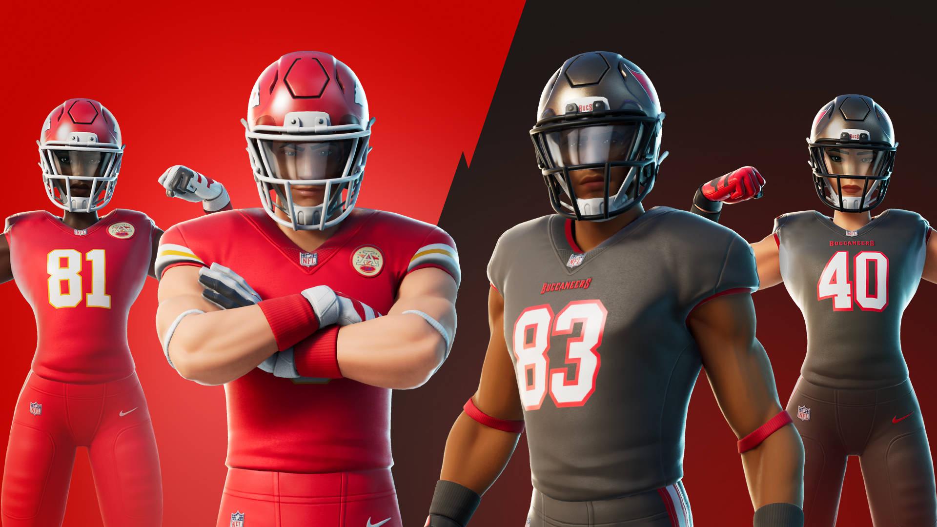 NFL Fortnite In-game Models — 1920x1080 wallpaper