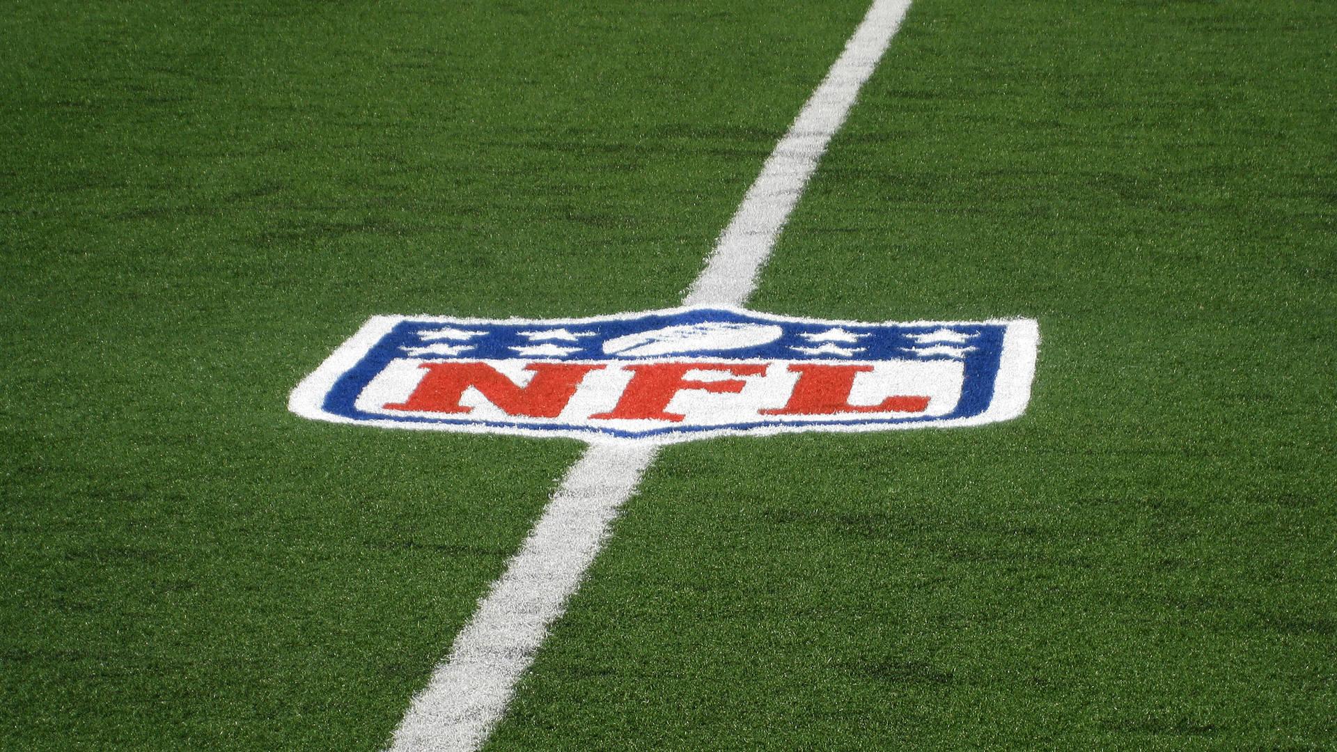 NFL Logo On Field — 1920x1080 wallpaper