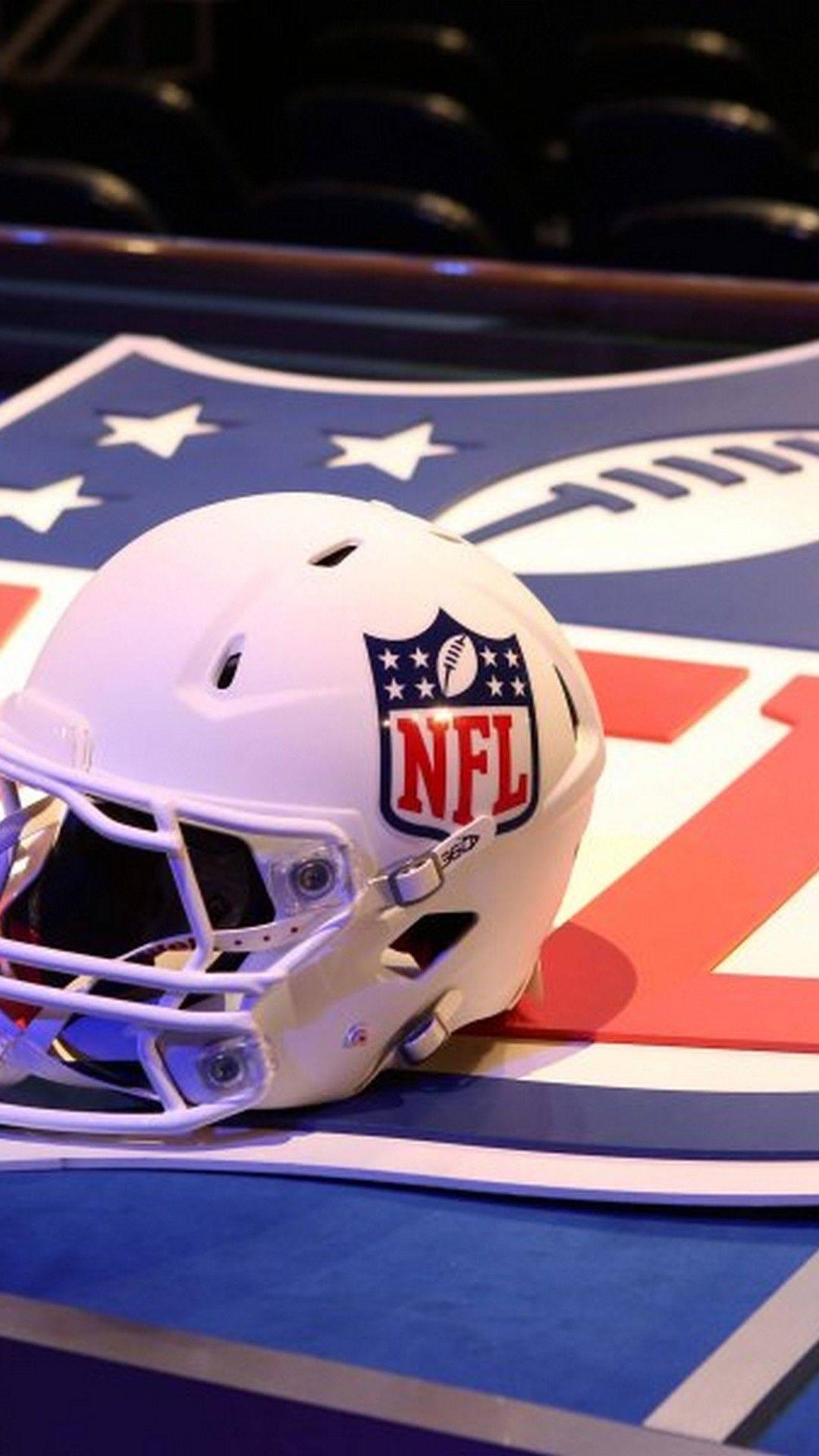 NFL Logo On Football Helmet — 1080x1920 wallpaper