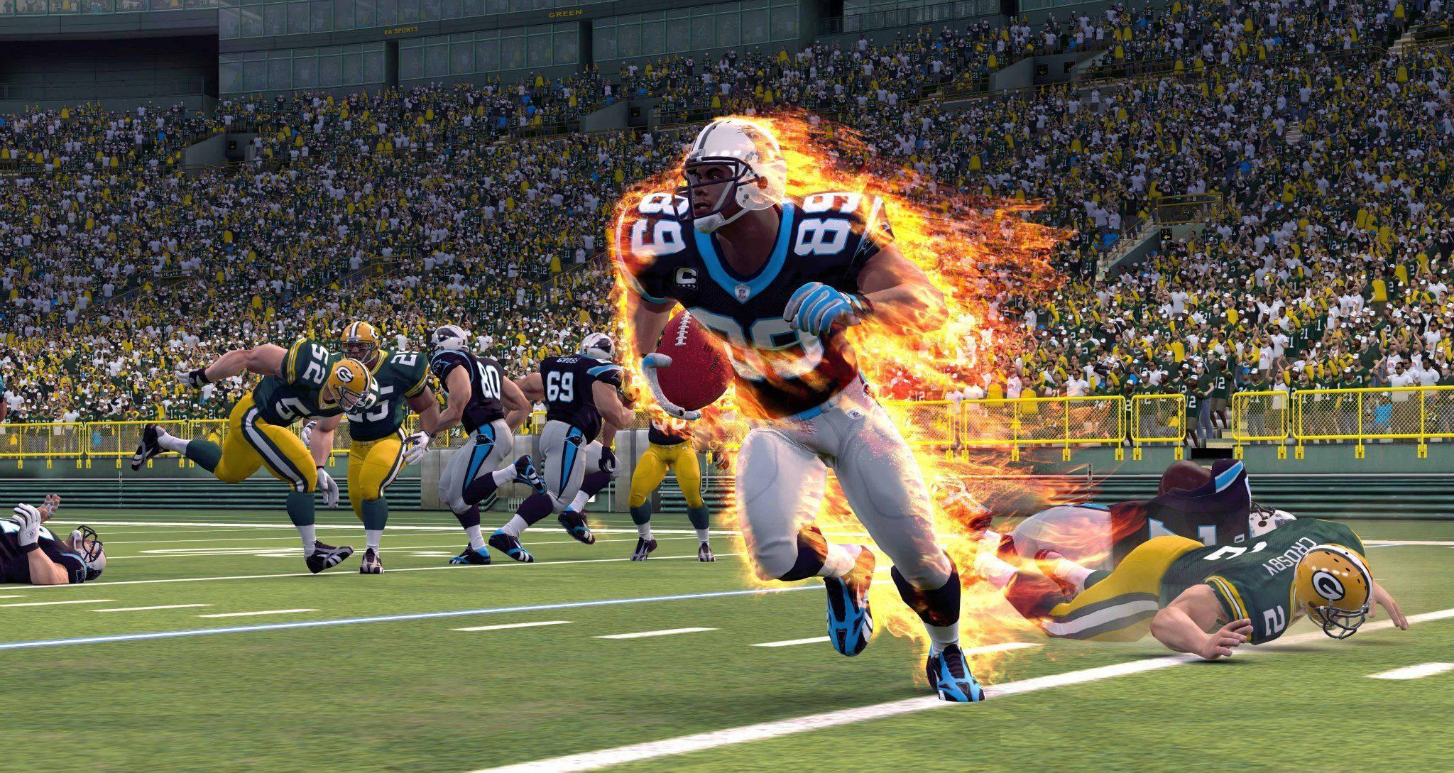 NFL Player In Heat — 2048x1089 wallpaper