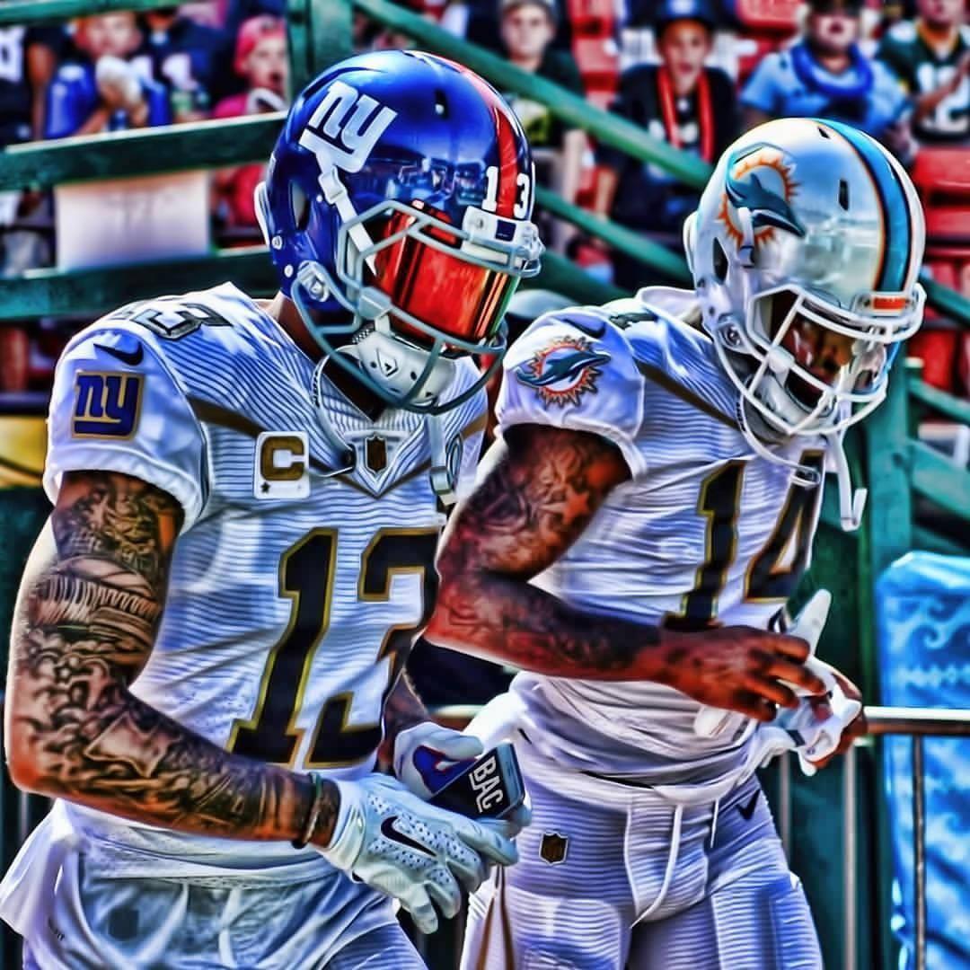 NFL Players Taking Break — 1080x1080 wallpaper