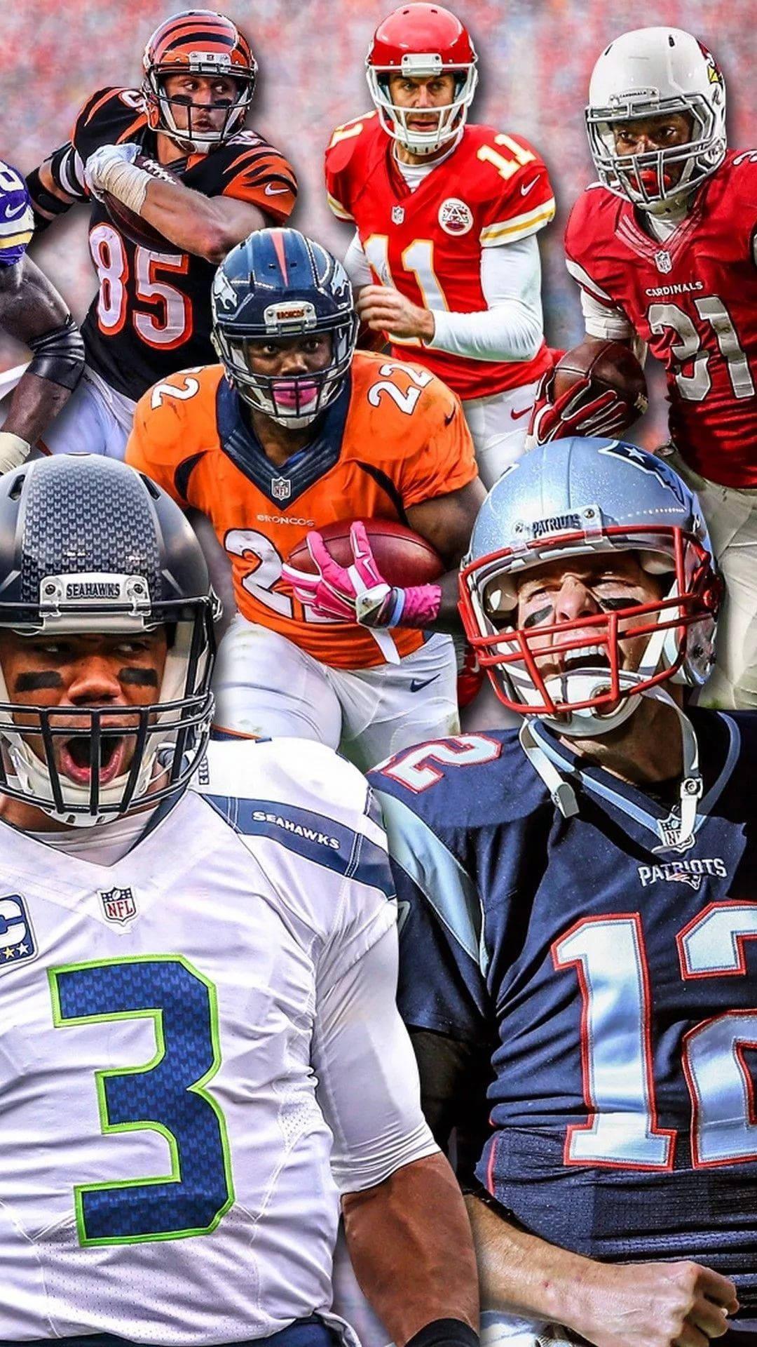 NFL Team Members — 1080x1920 wallpaper