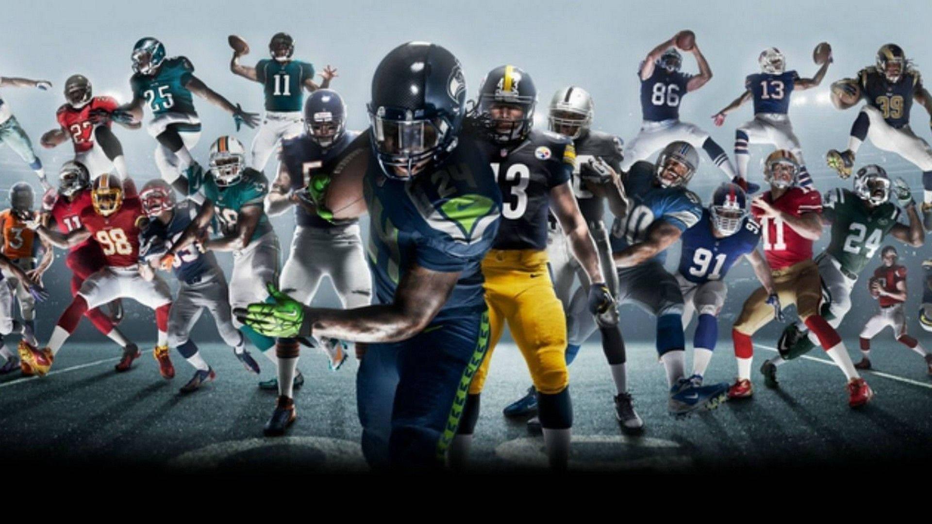 NFL Team Models — 1920x1080 wallpaper