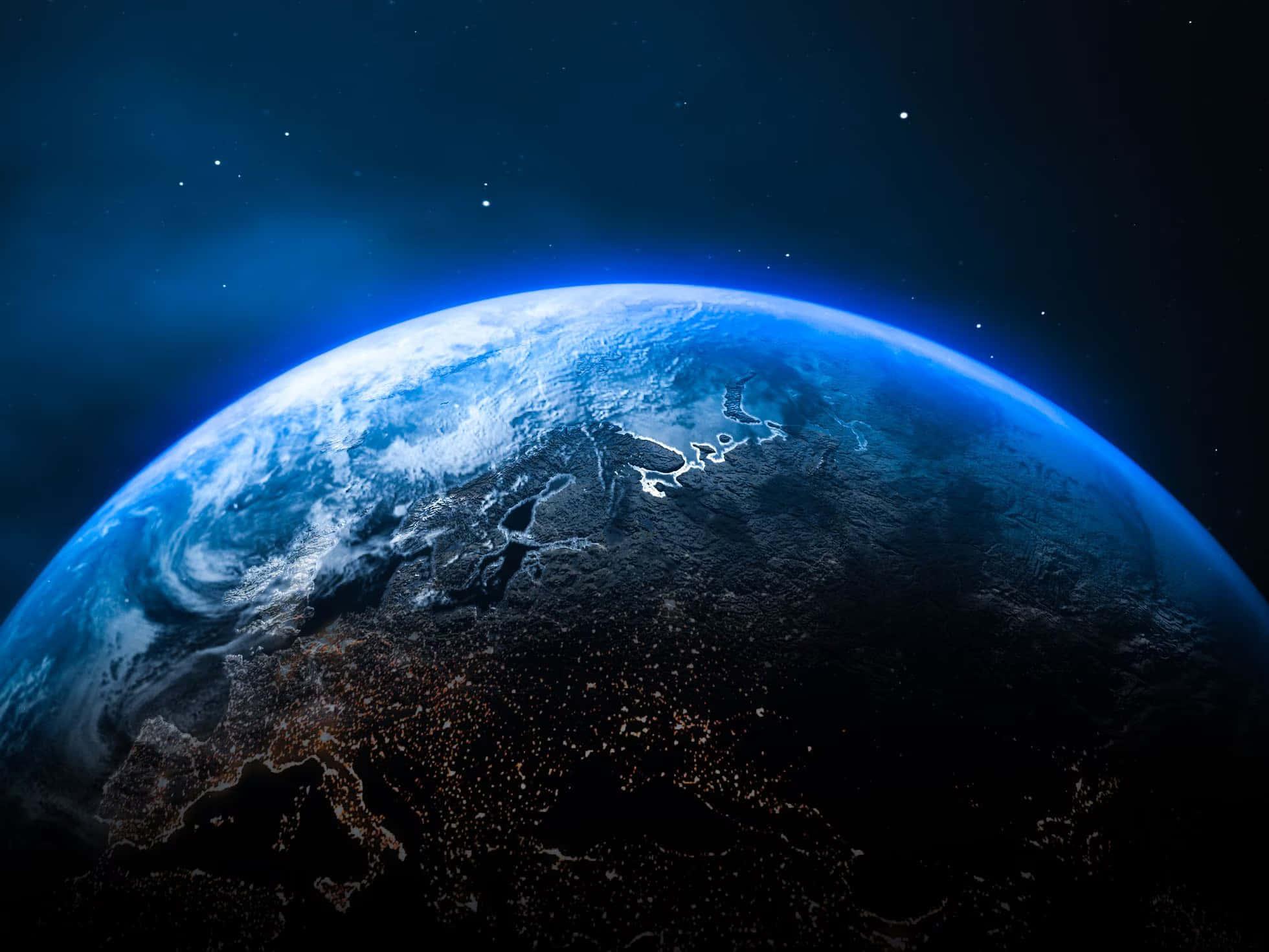 Night And Day Earth Background — 1960x1470 wallpaper