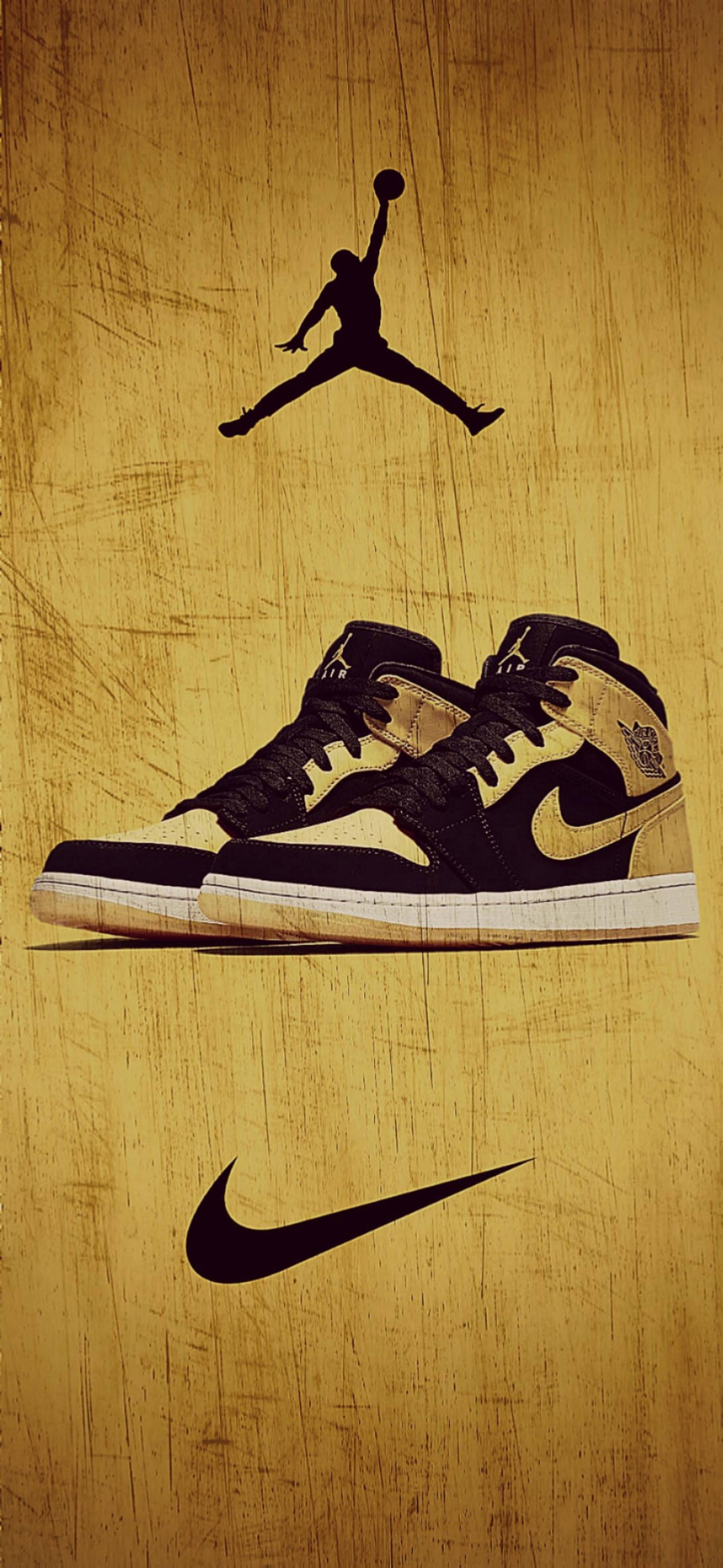 Nike Air Jordan Pollen — 1920x4160 wallpaper