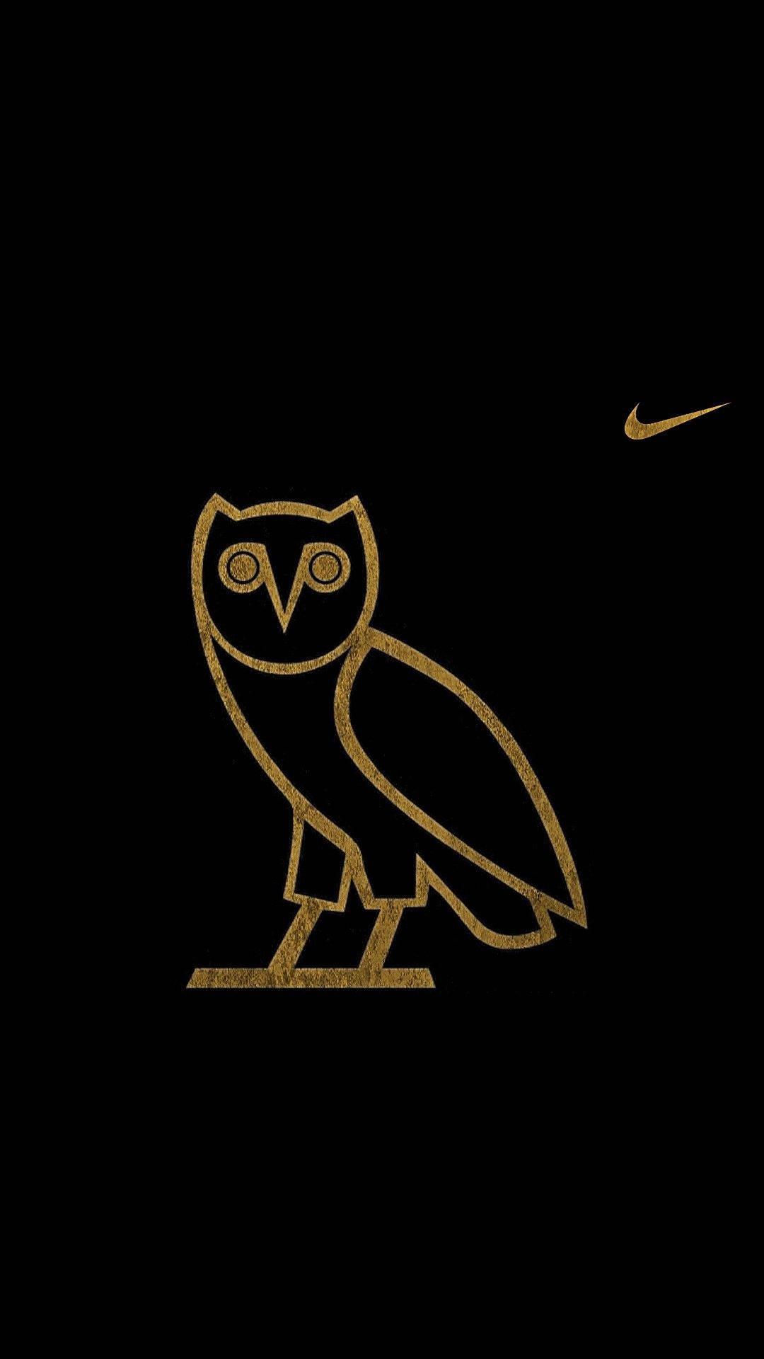 Nike Emblem With Cool Owl — 1080x1920 wallpaper