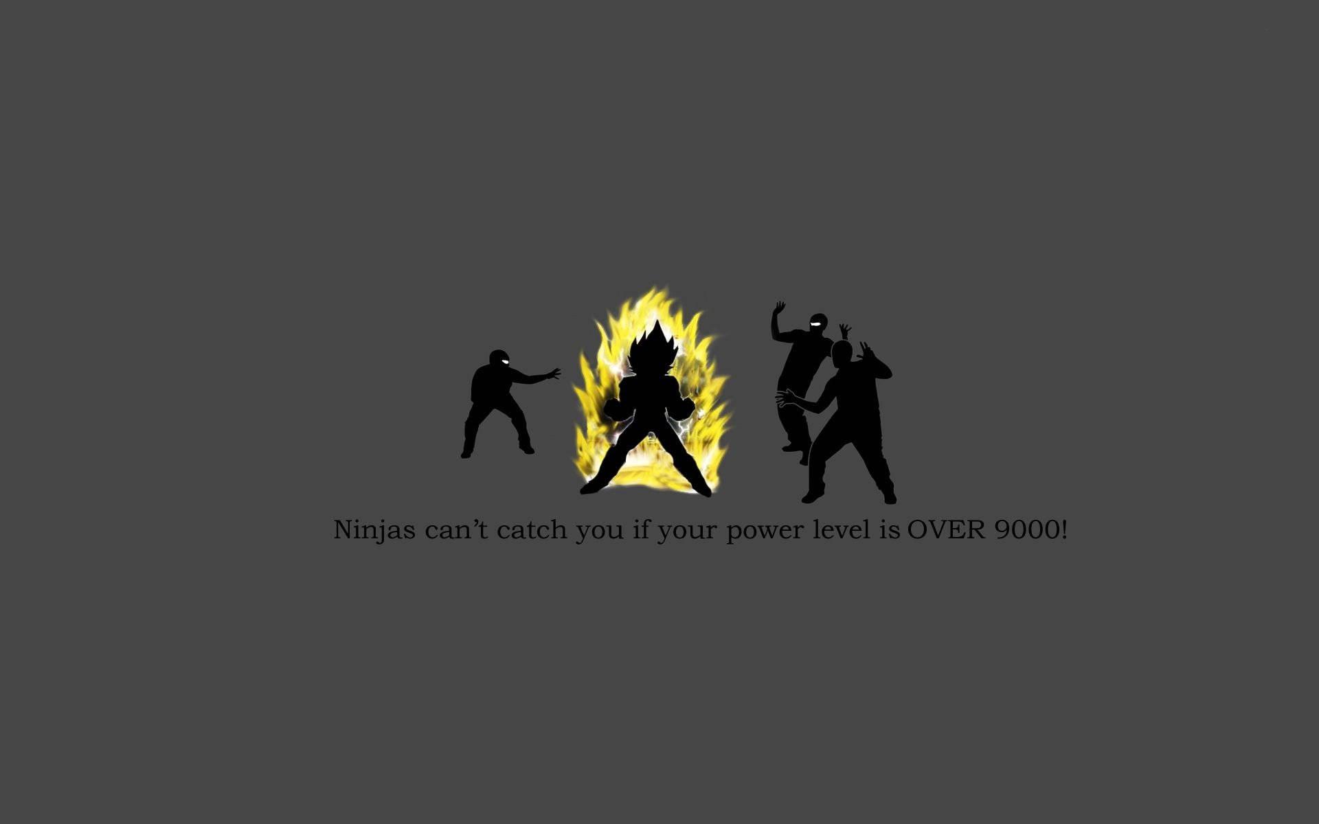 Ninjas And Goku Funny Meme — 1920x1200 wallpaper