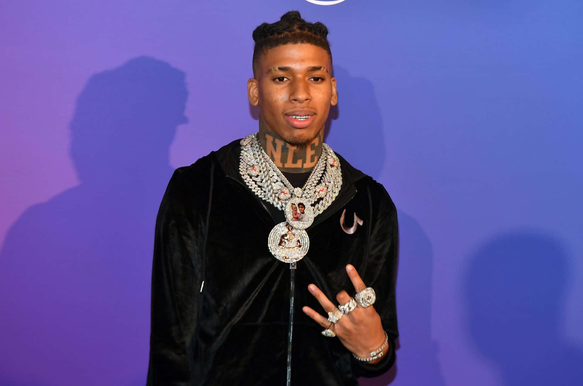 NLE Choppa Performing Live on Stage — 1920x1272 wallpaper