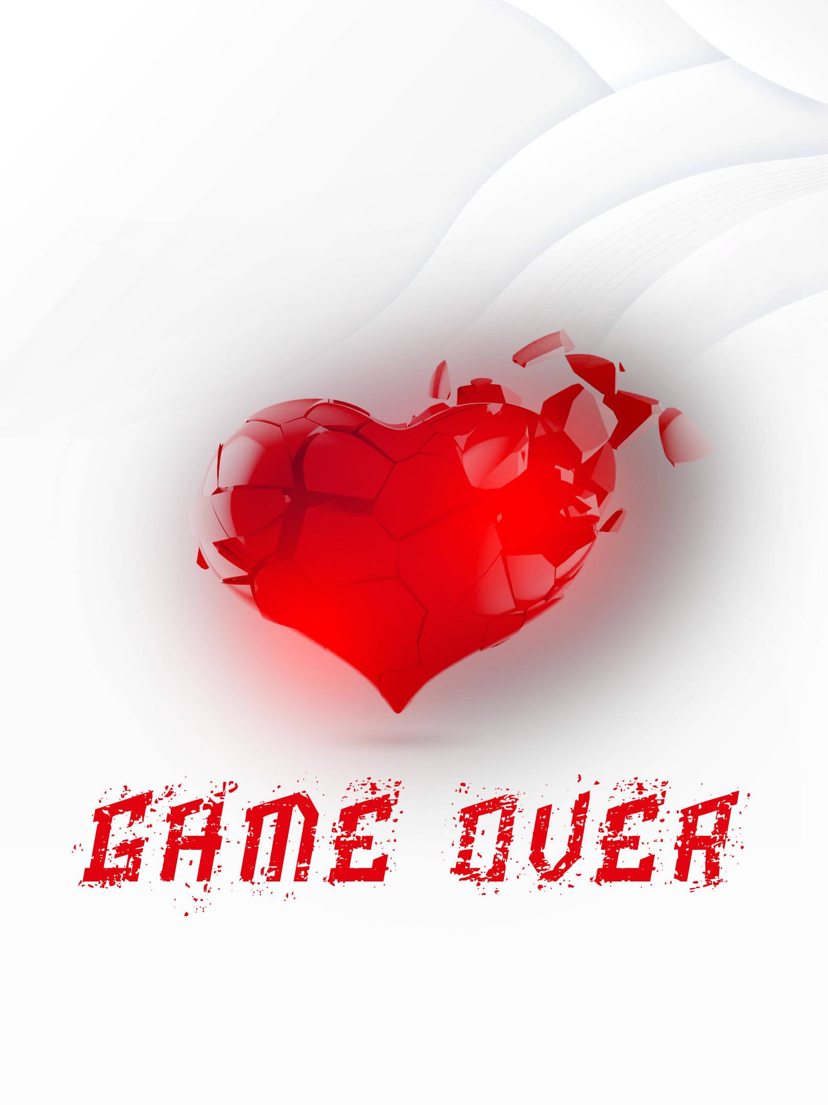 No Love Shattered Heart Game Over — 1620x2160 wallpaper