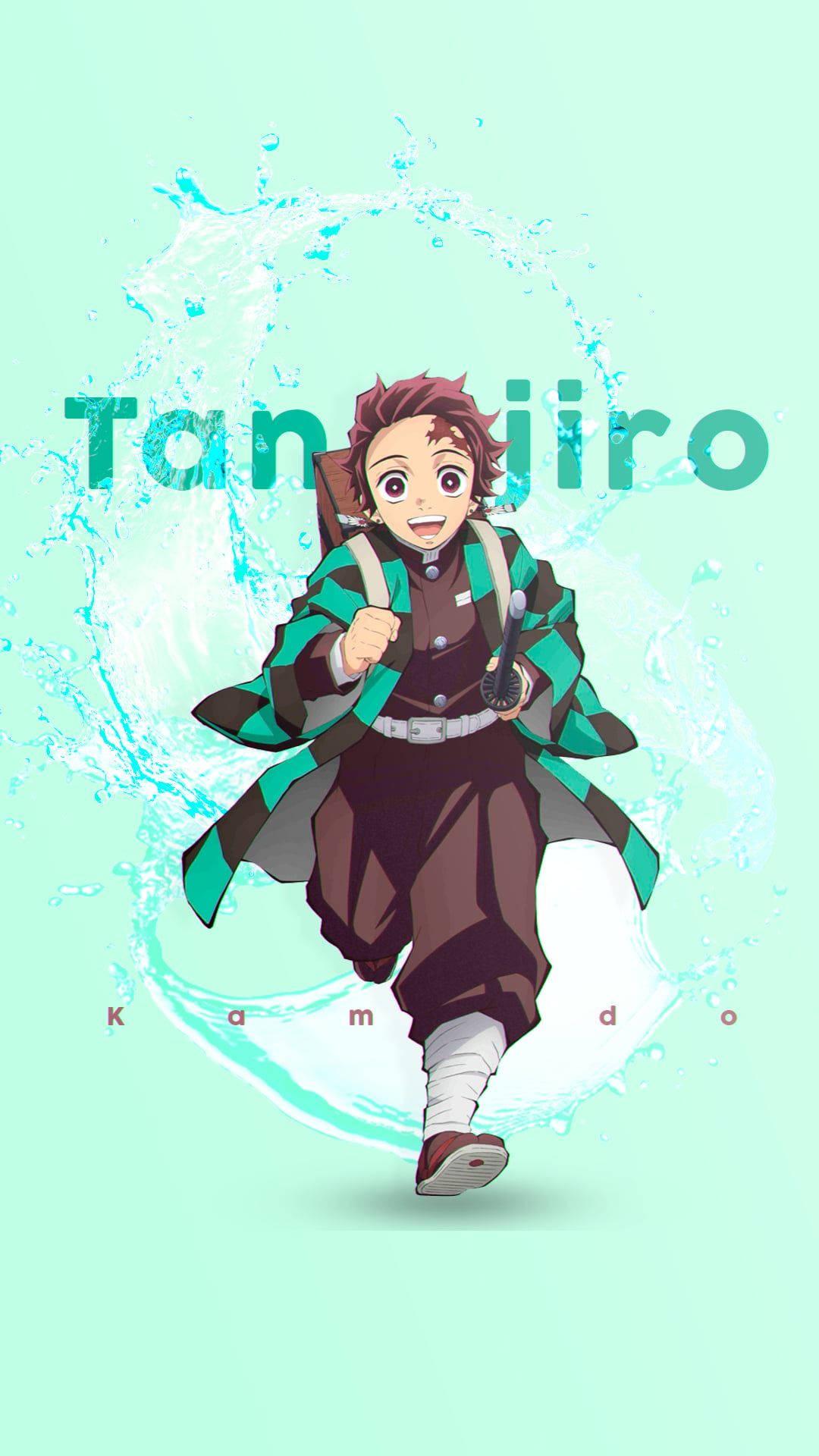 "No one can stop you from achieving your goals" -Tanjiro — 1080x1920 wallpaper