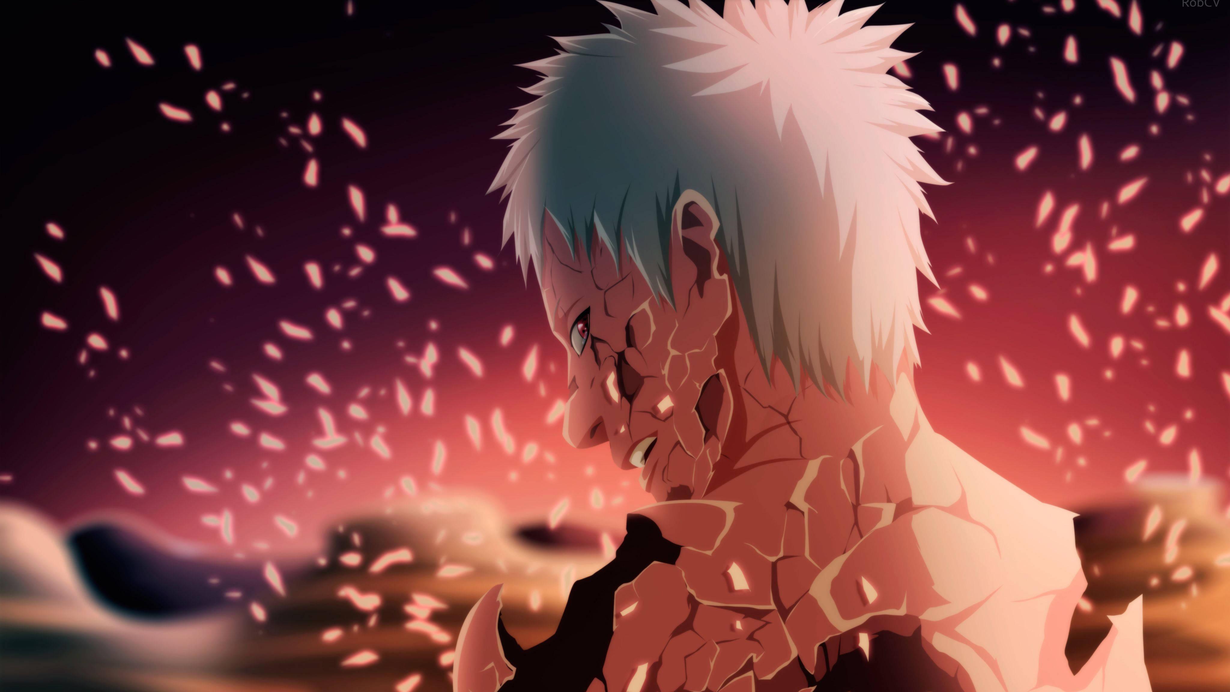Obito Death Naruto 4K